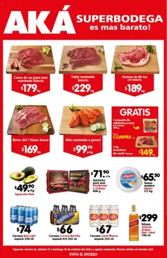 Vista previa de Arteli folleto Carnita Asada Aká Superbodegas, nuevo folleto de la tienda, válido en México a partir del 16/10/2026