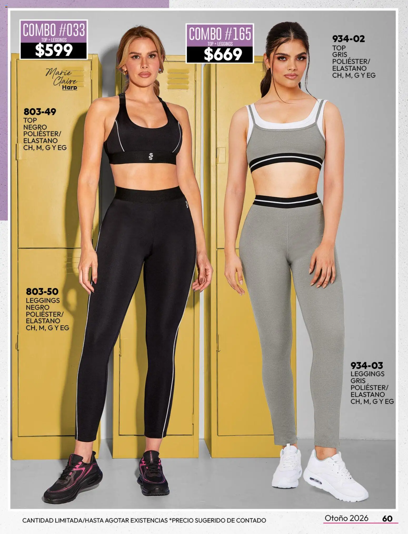Nuevas ofertas de Cklass válidas en toda la República Mexicana desde el 08/07/2026. ¡Encuentra las mejores ofertas en Cklass catálogo Sportbrands dama! | Página: 61 | Productos: Leggings, Top