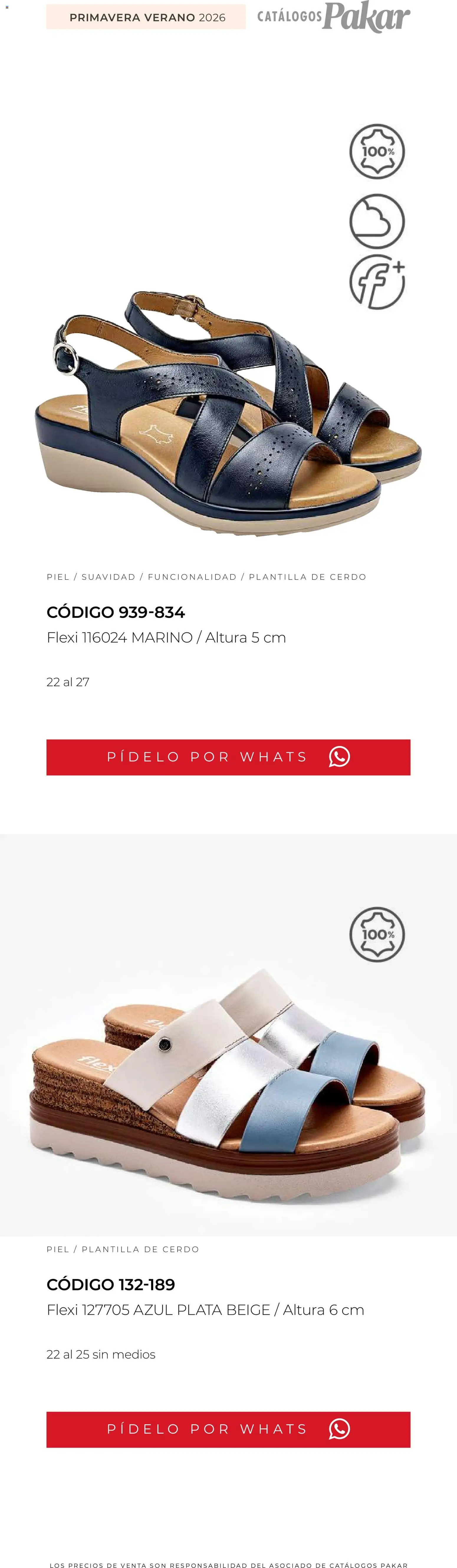 Nuevas ofertas de SC Pakar válidas en toda la República Mexicana desde el 04/03/2026. ¡Encuentra las mejores ofertas en SC Pakar catálogo Flexi PV26! | Página: 33 | Productos: Cerdo
