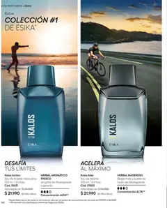 Catálogo Ésika Campaña 15 válido desde el 06.09.2026 | Página: 134 | Productos: Eau de toilette, Jengibre, Aceite