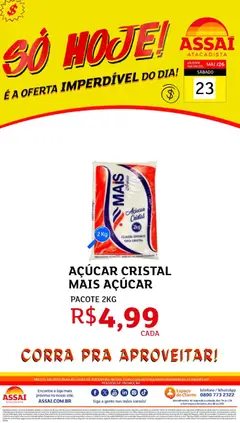 Assaí Atacadista ofertas - TO - Pré-Visualização do folheto da loja Assaí Atacadista, válido de 23.05.2026