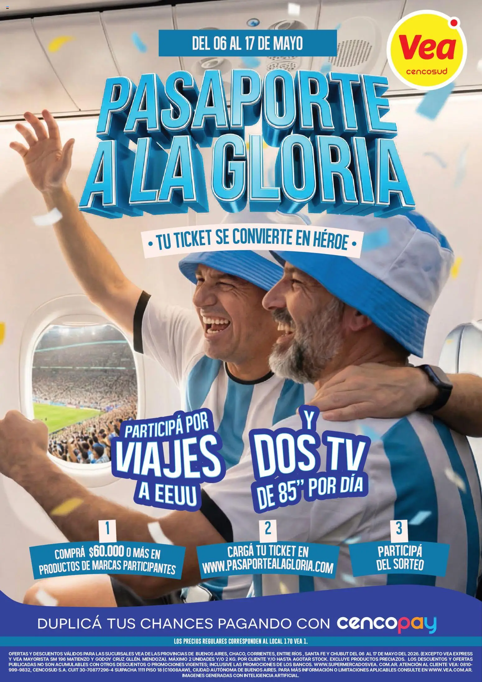 Vea - Oferta Pasaporte a la Gloria  │ válido desde el 06.05.2026 | Página: 1