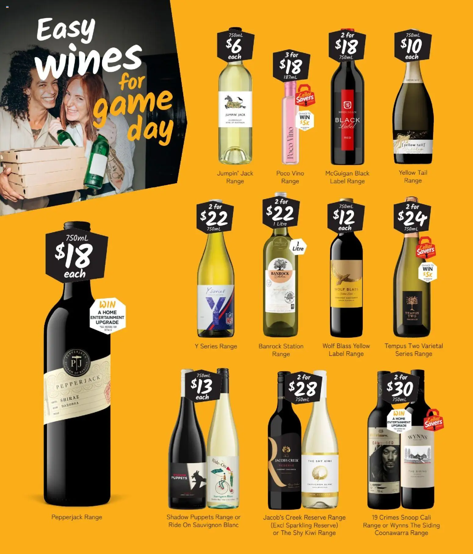Cellarbrations catalogue - valid from 21/09/2026 | Page: 6 | Products: Prosecco, Kiwi, Game