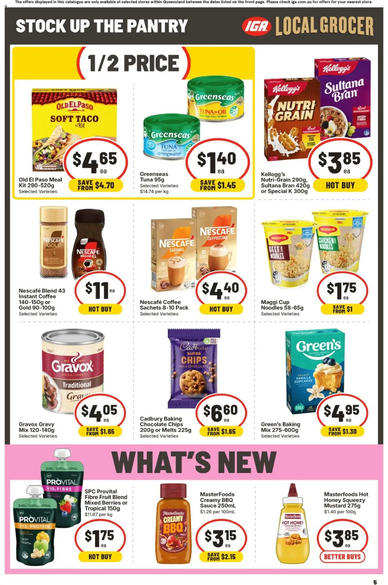 IGA catalogue - valid from 07/10/2026 | Page: 5