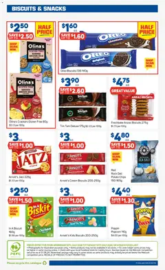 Preview of Foodland catalogue - valid from 08/07/2026 | Page: 16 | Products: Crackers, Chips, Cream, Popcorn