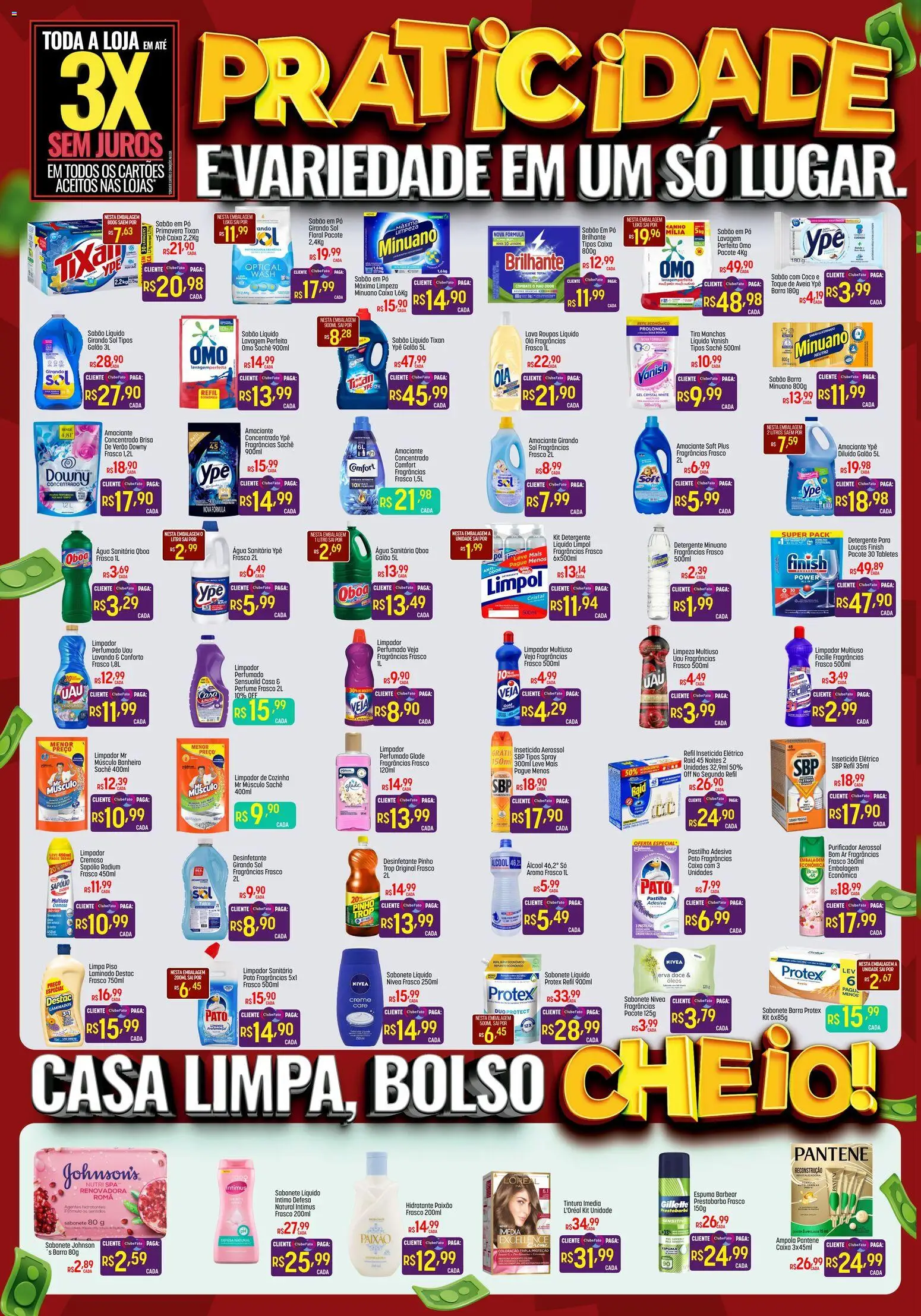 Super Muffato Folheto - válido de 01.05.2026 | Página: 6 | Produtos: Piso, Caixa, Girando sol, Vanish