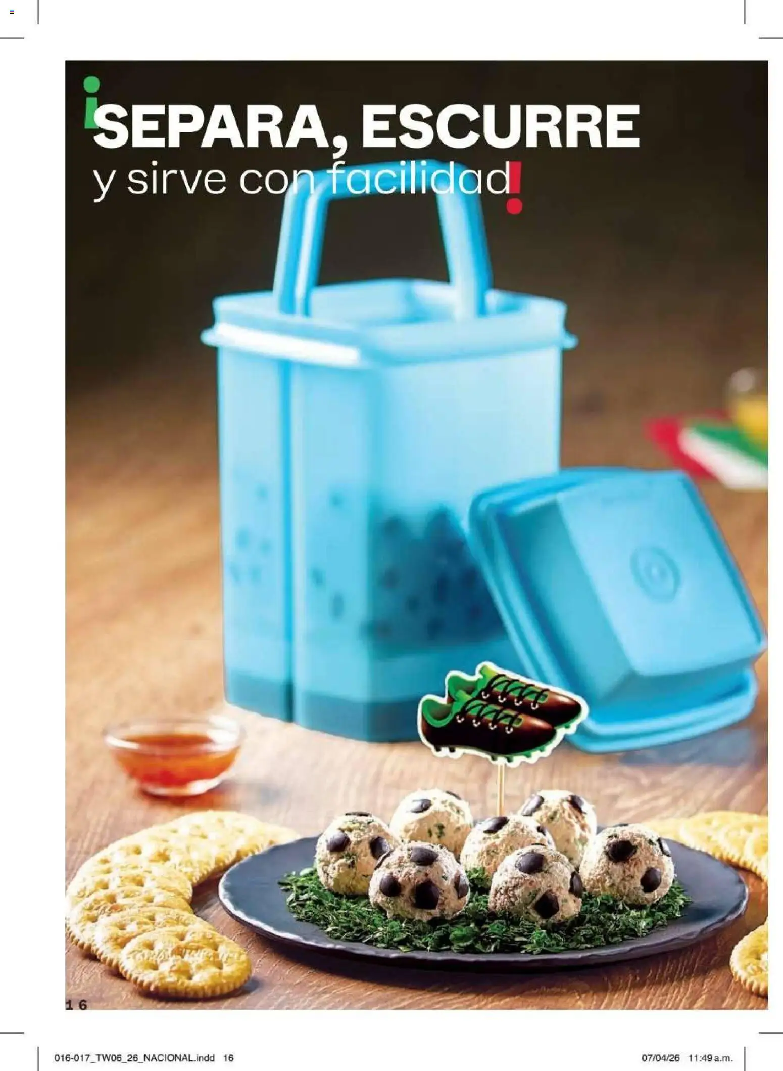 Nuevas ofertas de Tupperware válidas en toda la República Mexicana desde el 18/05/2026. ¡Encuentra las mejores ofertas en Tupperware catálogo! | Página: 16