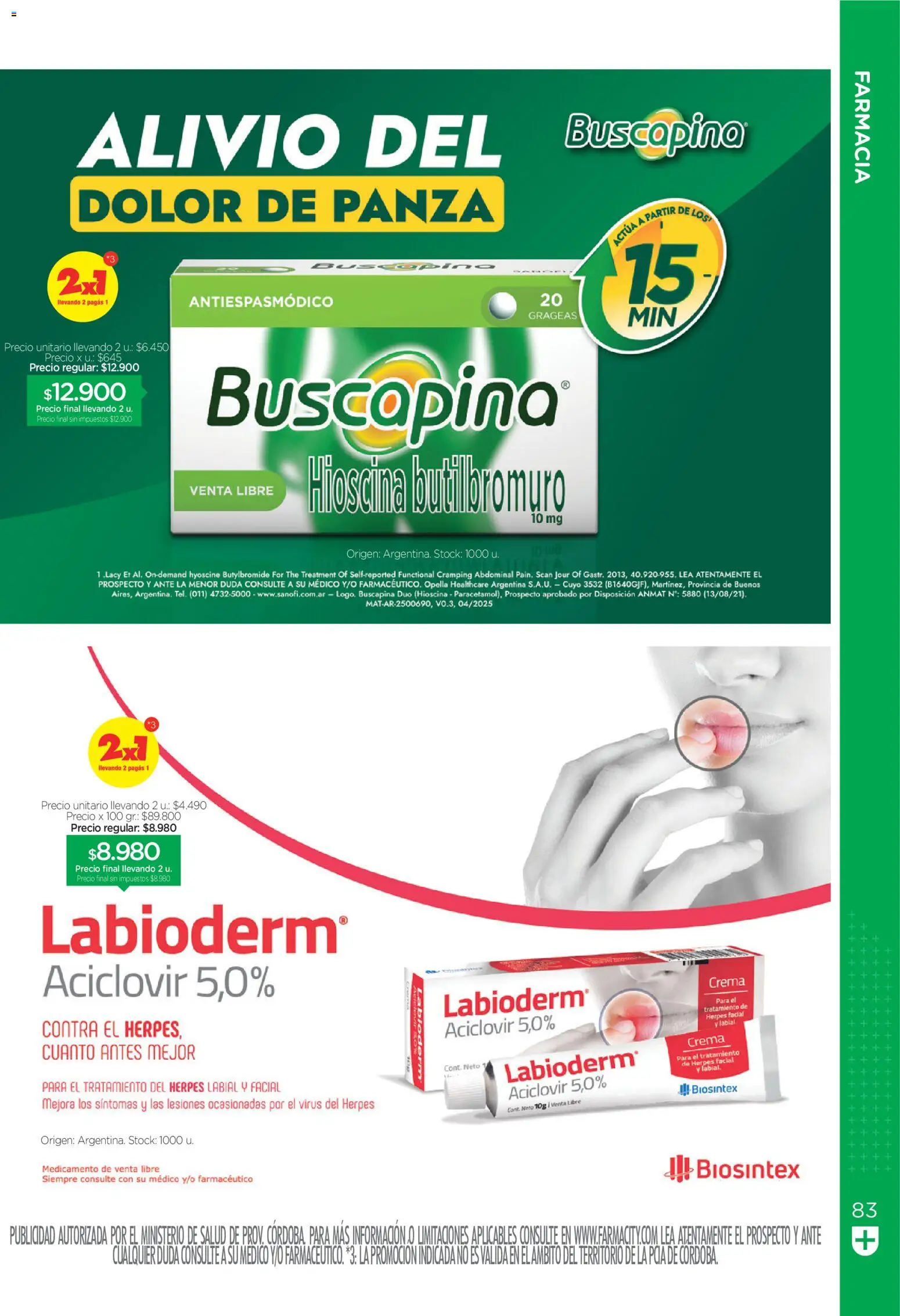 Farmacity catálogo │ válido desde el 01/10/2026 | Página: 83