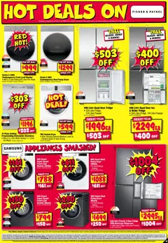 Preview of JB Hi-Fi - Home Appliance Sellout - valid from 18/06/2026 | Page: 15 | Products: Date, Freezer, Dryer, Washer