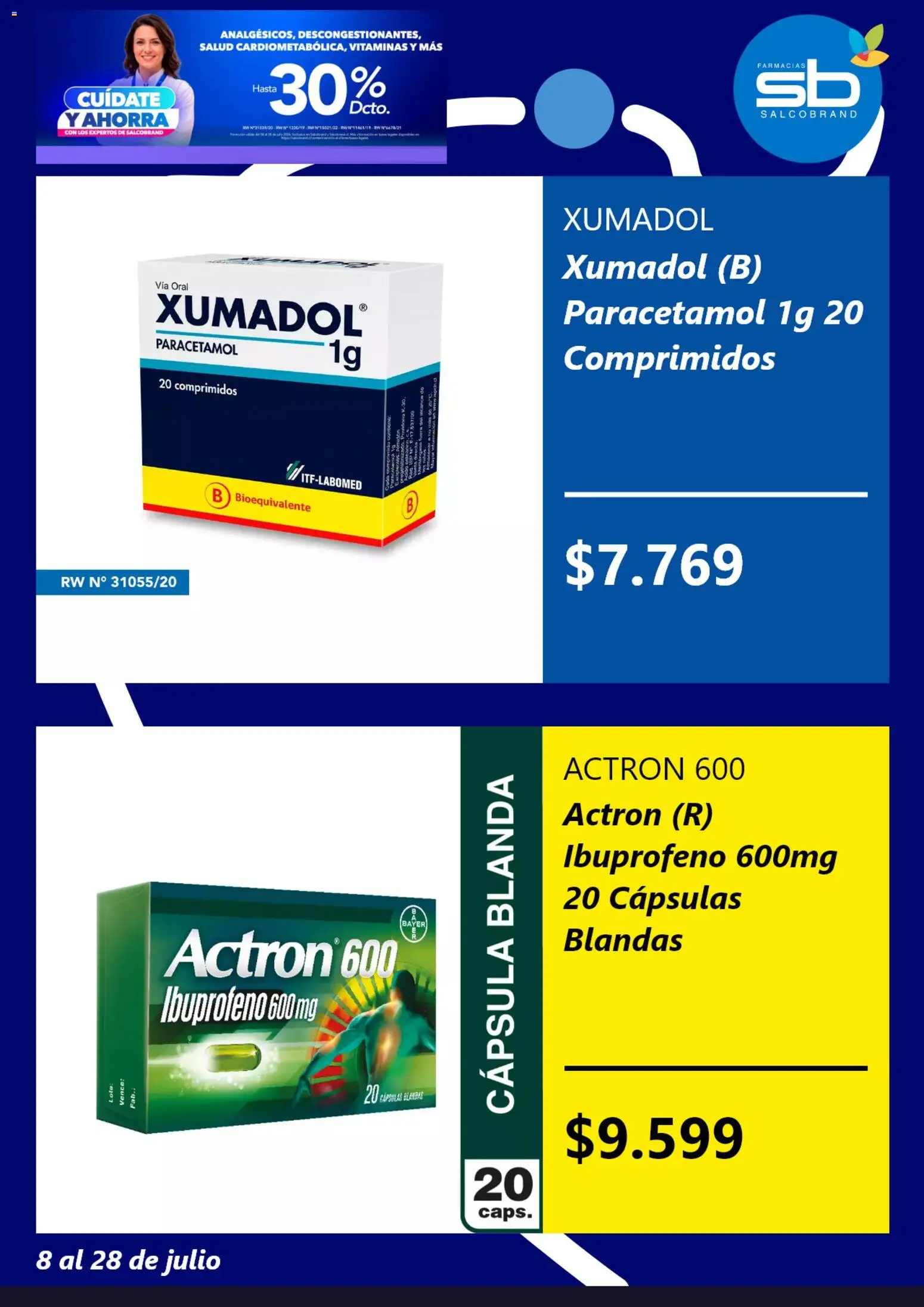 Salcobrand Ofertas │ válido desde el 07.07.2026 | Página: 3 | Productos: Vitaminas