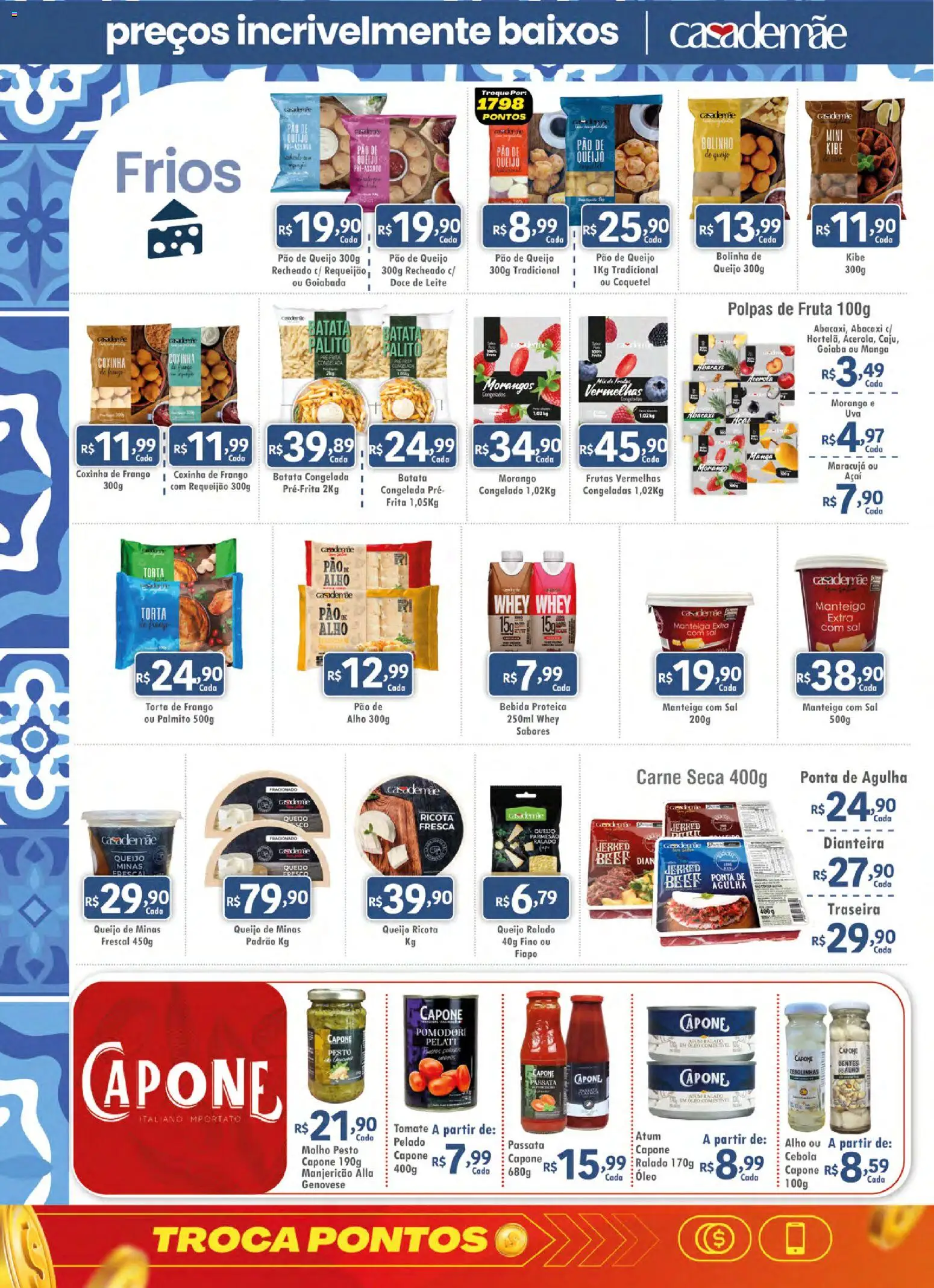 Royal Supermercados Folheto - válido de 03/08/2026 | Página: 2 | Produtos: Morangos, Manga, Requeijão, Goiabada