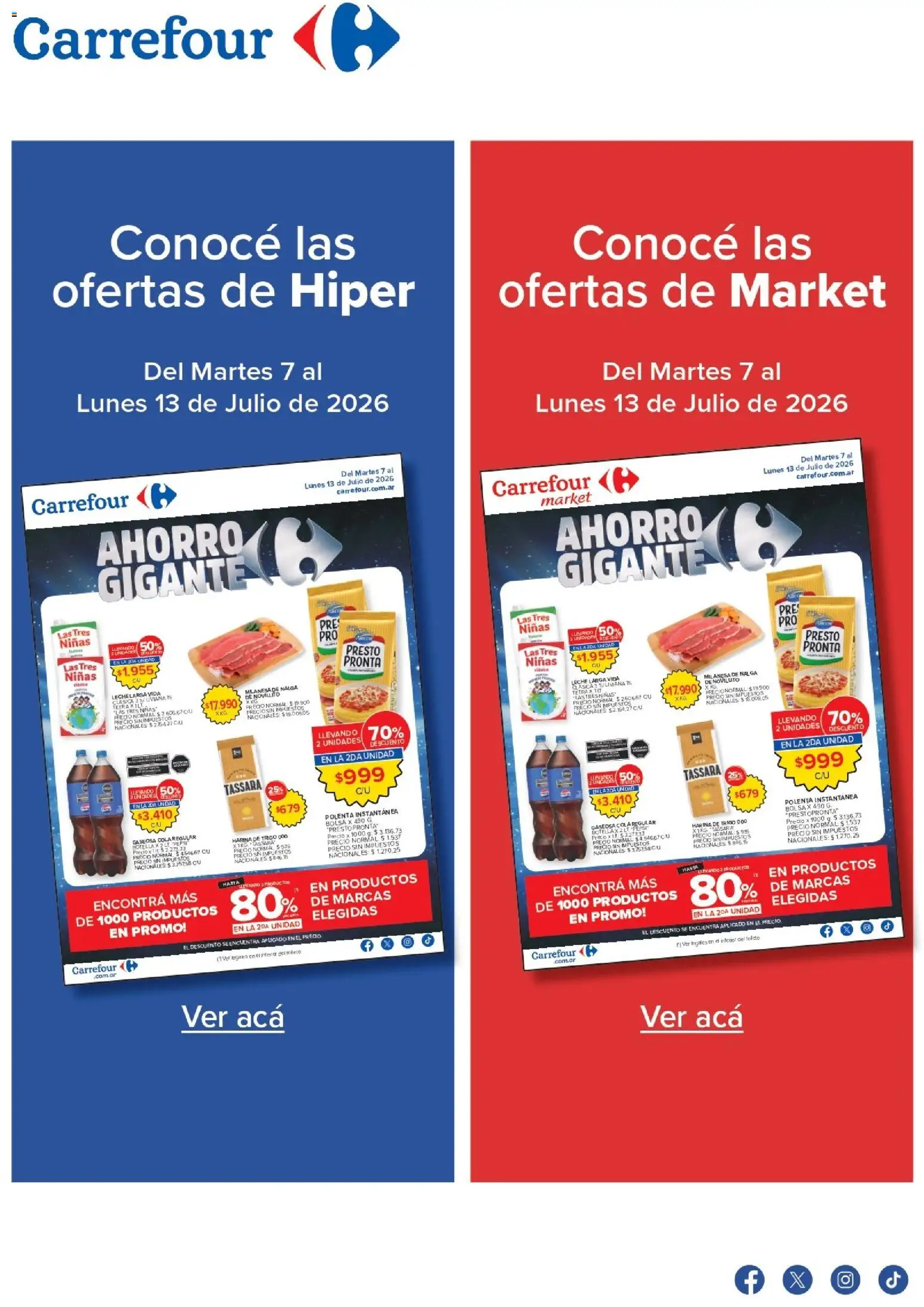 Carrefour ofertas │ válido desde el 07/07/2026 | Página: 1
