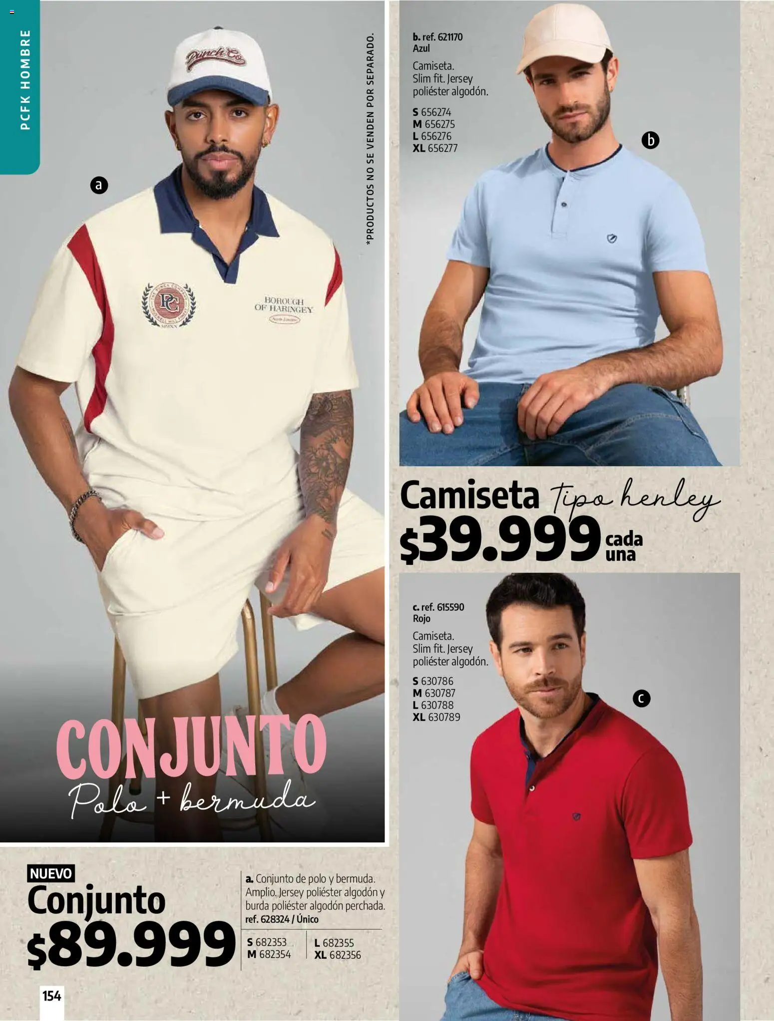 Pacifika revista - valida desde el 21/07/2026 | Página: 153 | Productos: Algodón, Bermuda, Camiseta, Conjunto