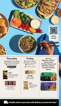 Preview of Sam's Club weekly ads valid from 07/22/2026 | Page: 35 | Products: Beef, Salad