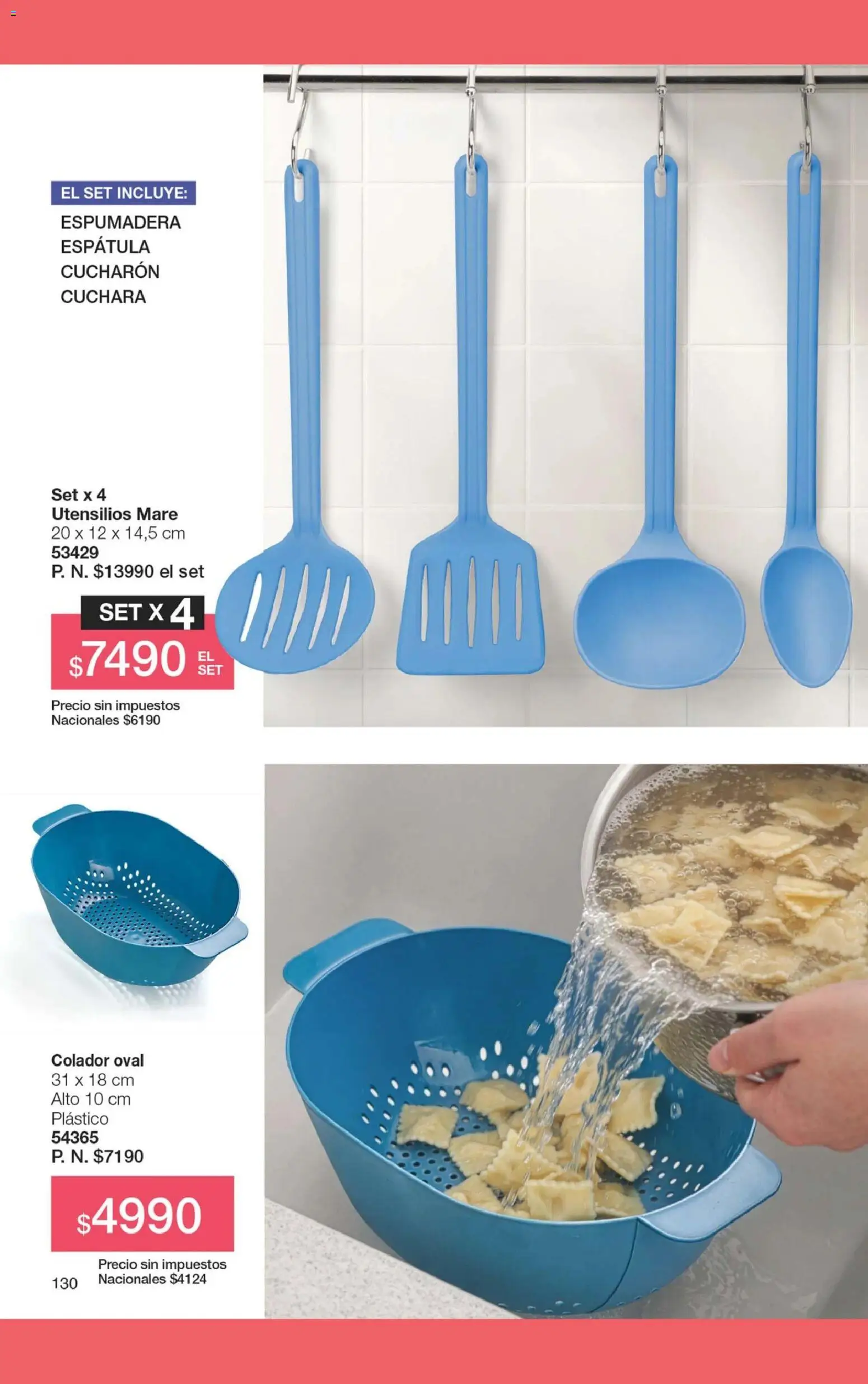 Gigot - CAMPAÑA 09 │ válido desde el 18.05.2026 | Página: 136 | Productos: Cuchara, Colador, Cucharon, Espumadera