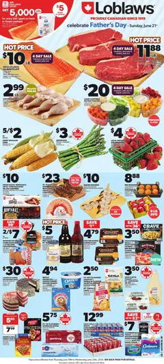 Preview of Loblaws weekly flyer / circulaire from shop Loblaws valid from 18.06.2026 | Page: 2