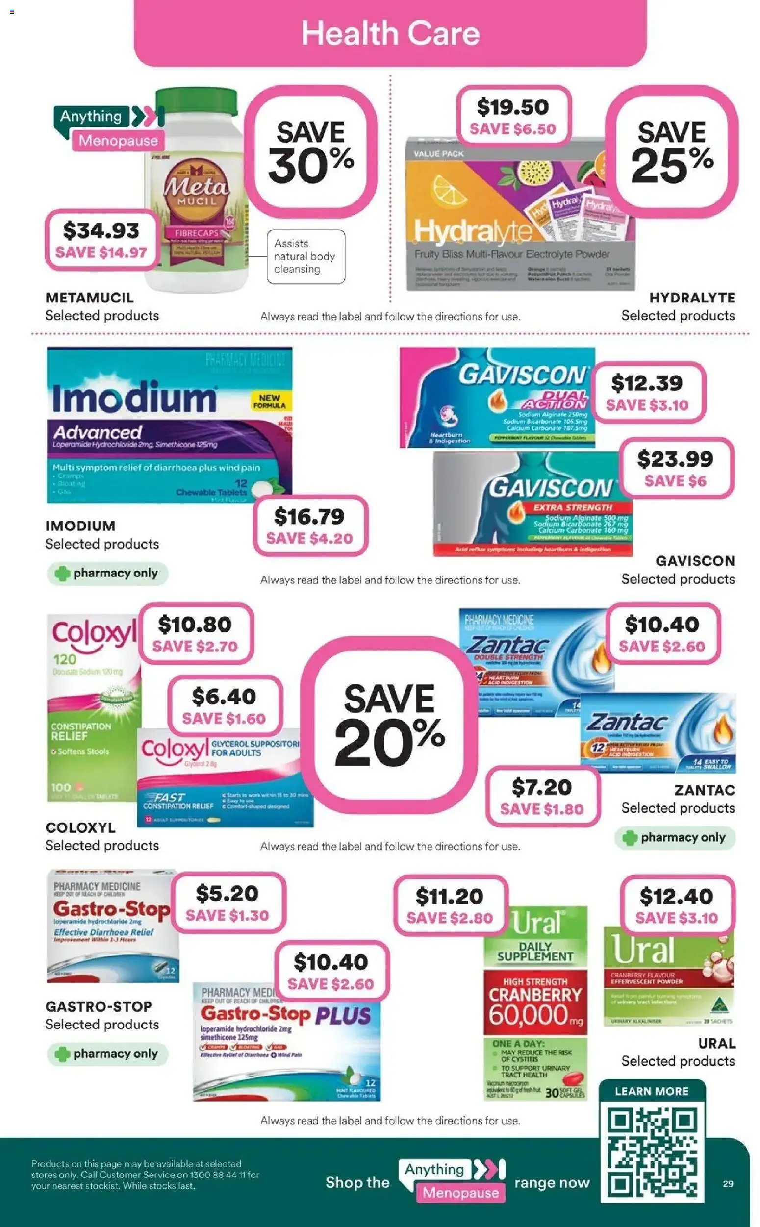 Priceline Pharmacy catalogue - valid from 17/06/2026 | Page: 29 | Products: Powder, Tablets