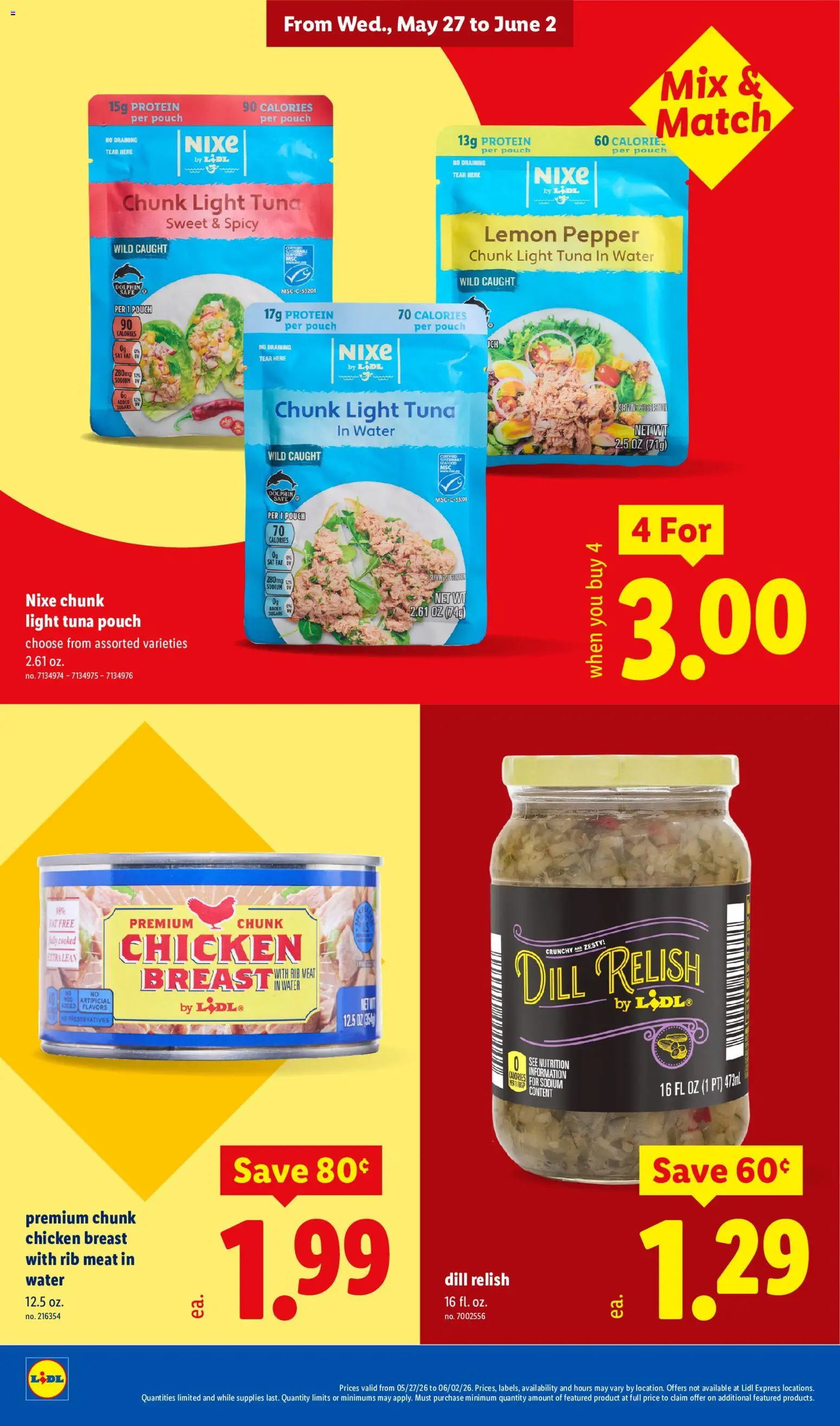 Lidl Weekly Ad - valid from 27.05.2026 | Page: 24 | Products: Safe, Water, Seafood, Lemon