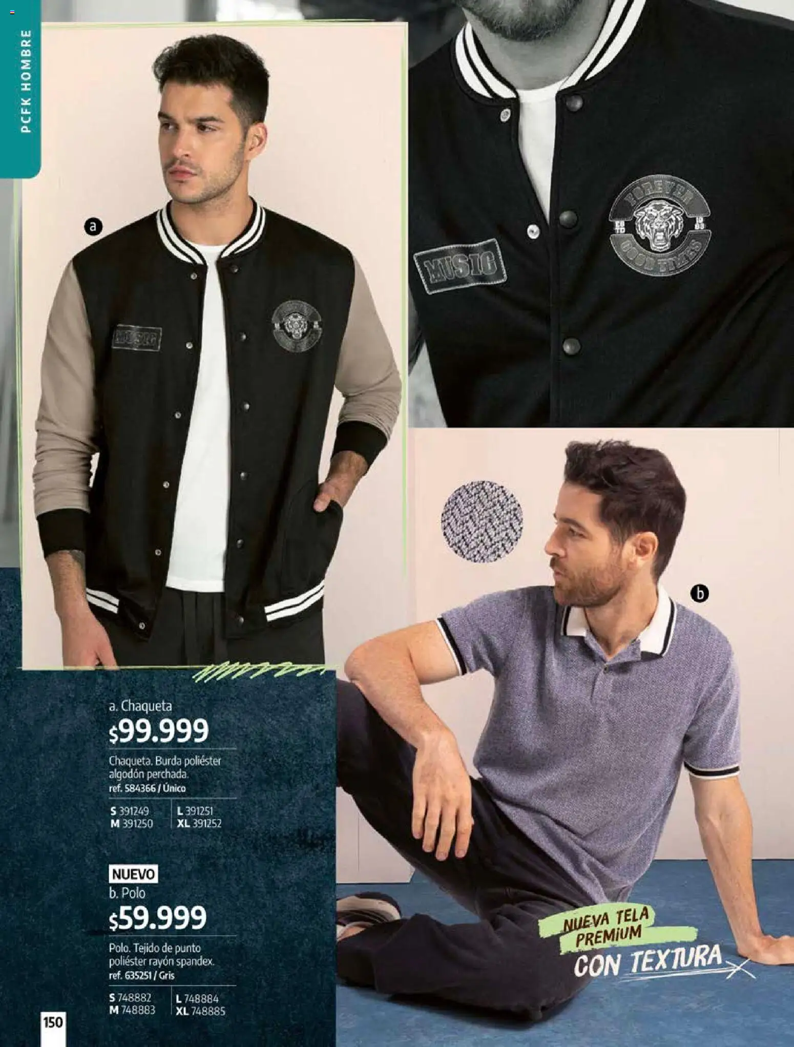Pacifika revista - valida desde el 12/07/2026 | Página: 150 | Productos: Algodón, Chaqueta