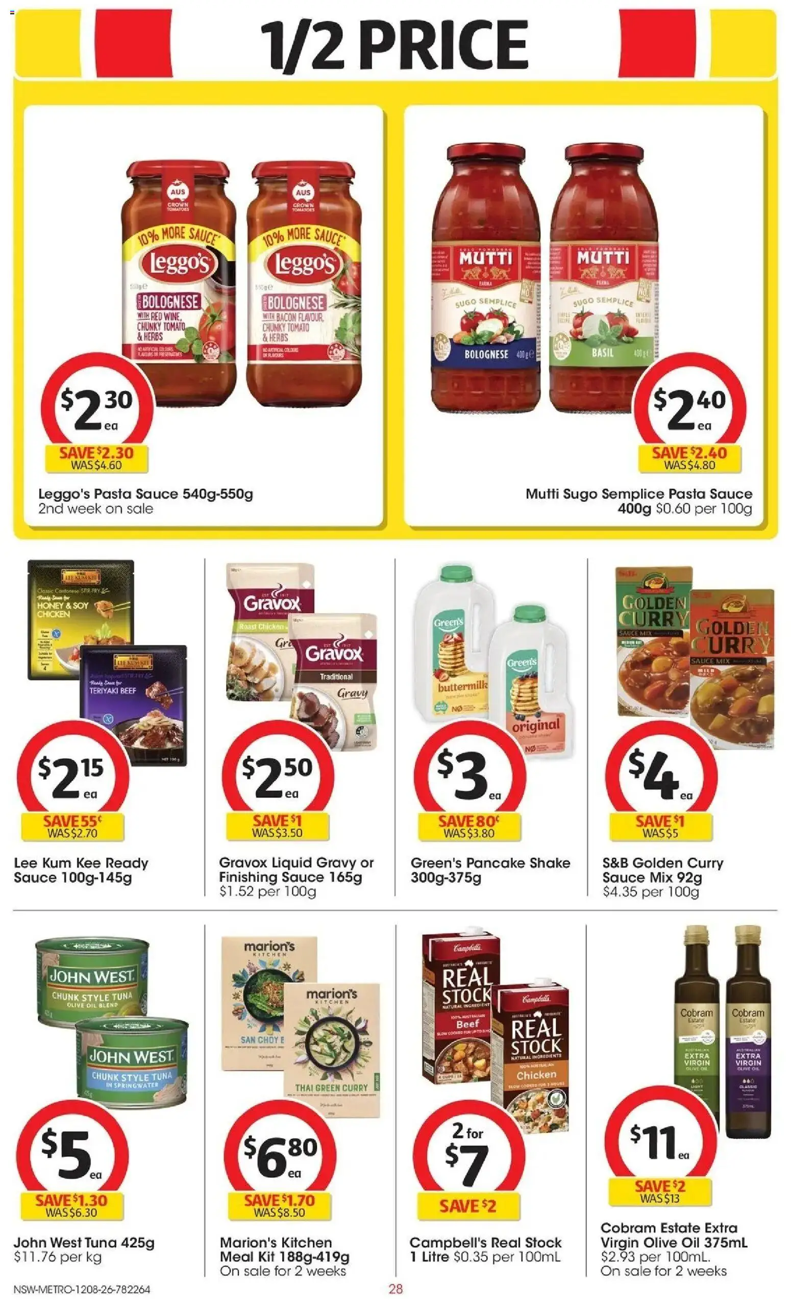 Coles catalogue - valid from 12/08/2026 | Page: 28 | Products: Ingredients, Curry, Herbs, Pasta