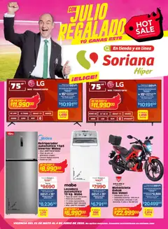 Vista previa de Soriana Hot Sale, nuevo folleto de la tienda, válido en México a partir del 25.05.2026