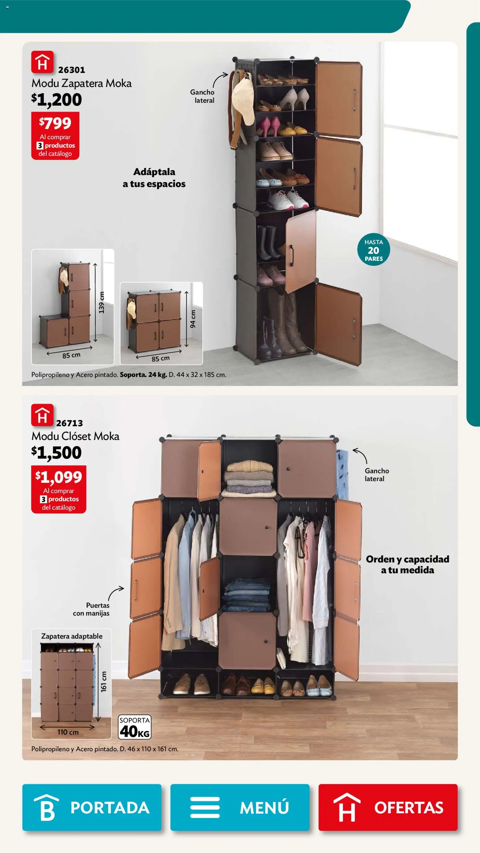 Nuevas ofertas de Betterware válidas en toda la República Mexicana desde el 01.06.2026. ¡Encuentra las mejores ofertas en Betterware campaña 6 2026! | Página: 11