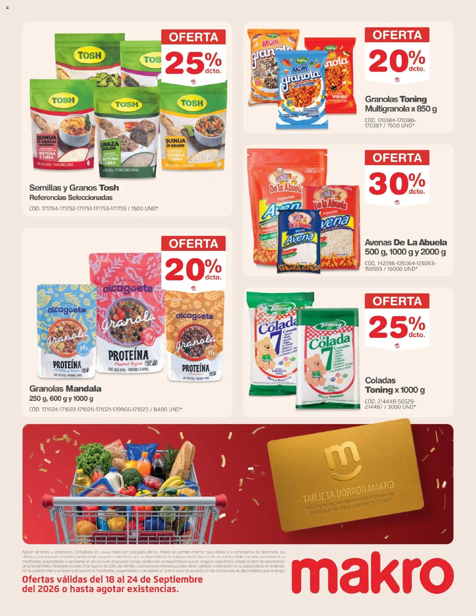 Makro revista - valida desde el 18/09/2026 | Página: 25
