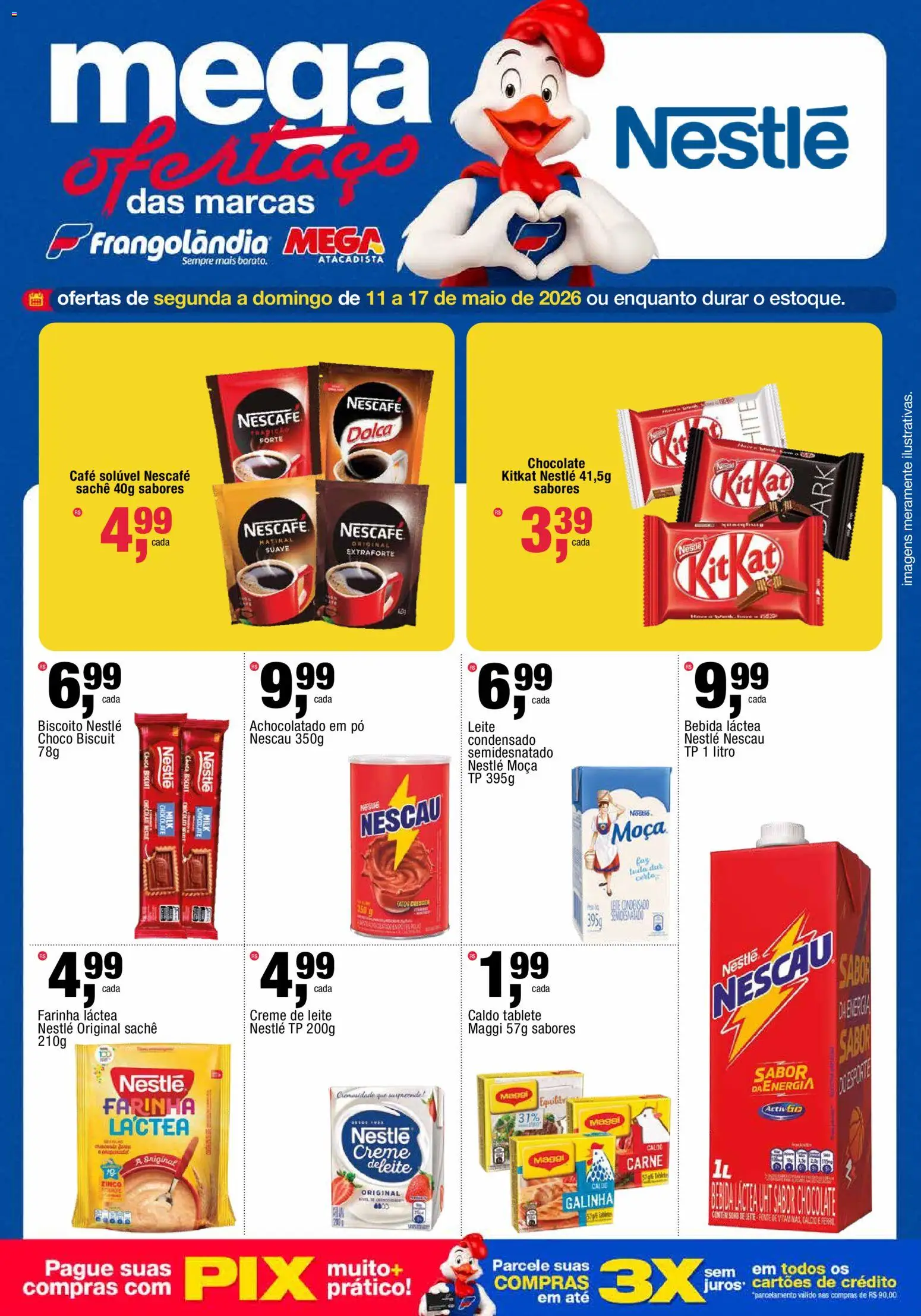 Frangolândia Folheto - válido de 11.05.2026 | Página: 4 | Produtos: Biscoito, Creme, Bebida, Creme de leite