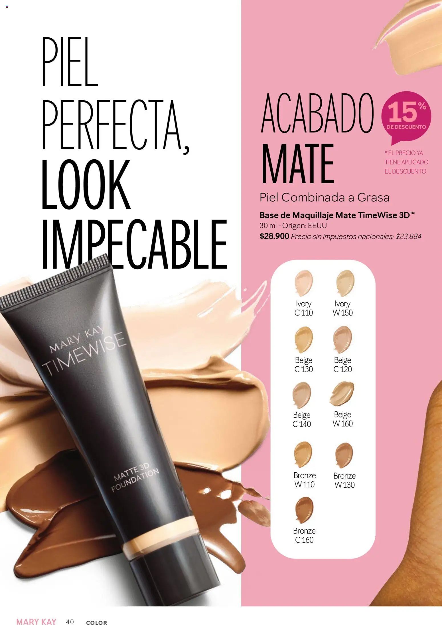 Revista de ofertas Mary Kay - Página 40 - Ofertas válidas hasta el 31 de octubre de 2026
