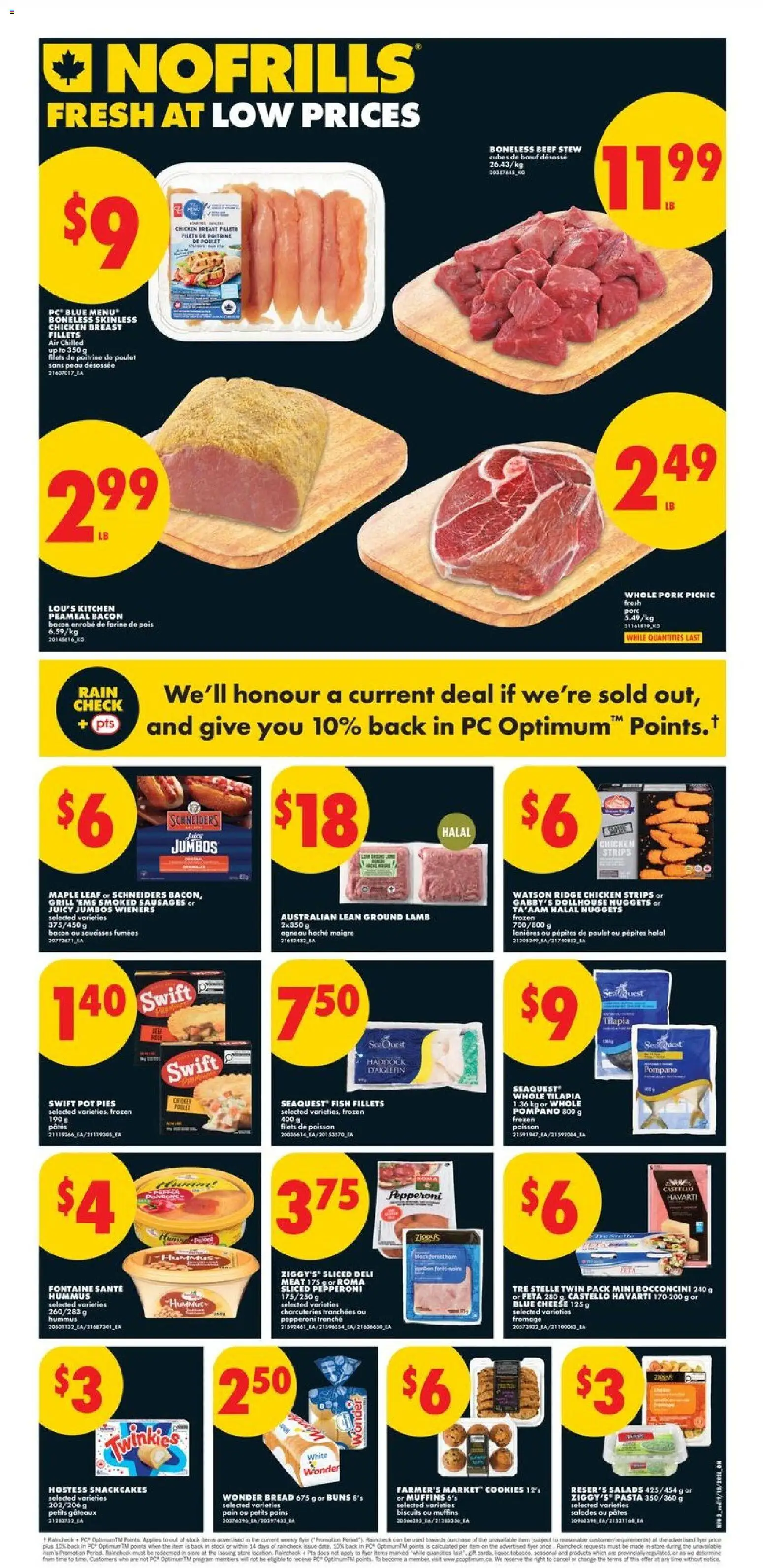 No Frills flyer valid from Oct 22, 2026 | Page: 3