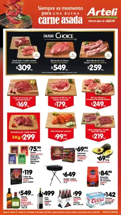 Vista previa de Arteli folleto Carnita Asada, nuevo folleto de la tienda, válido en México a partir del 21/08/2026