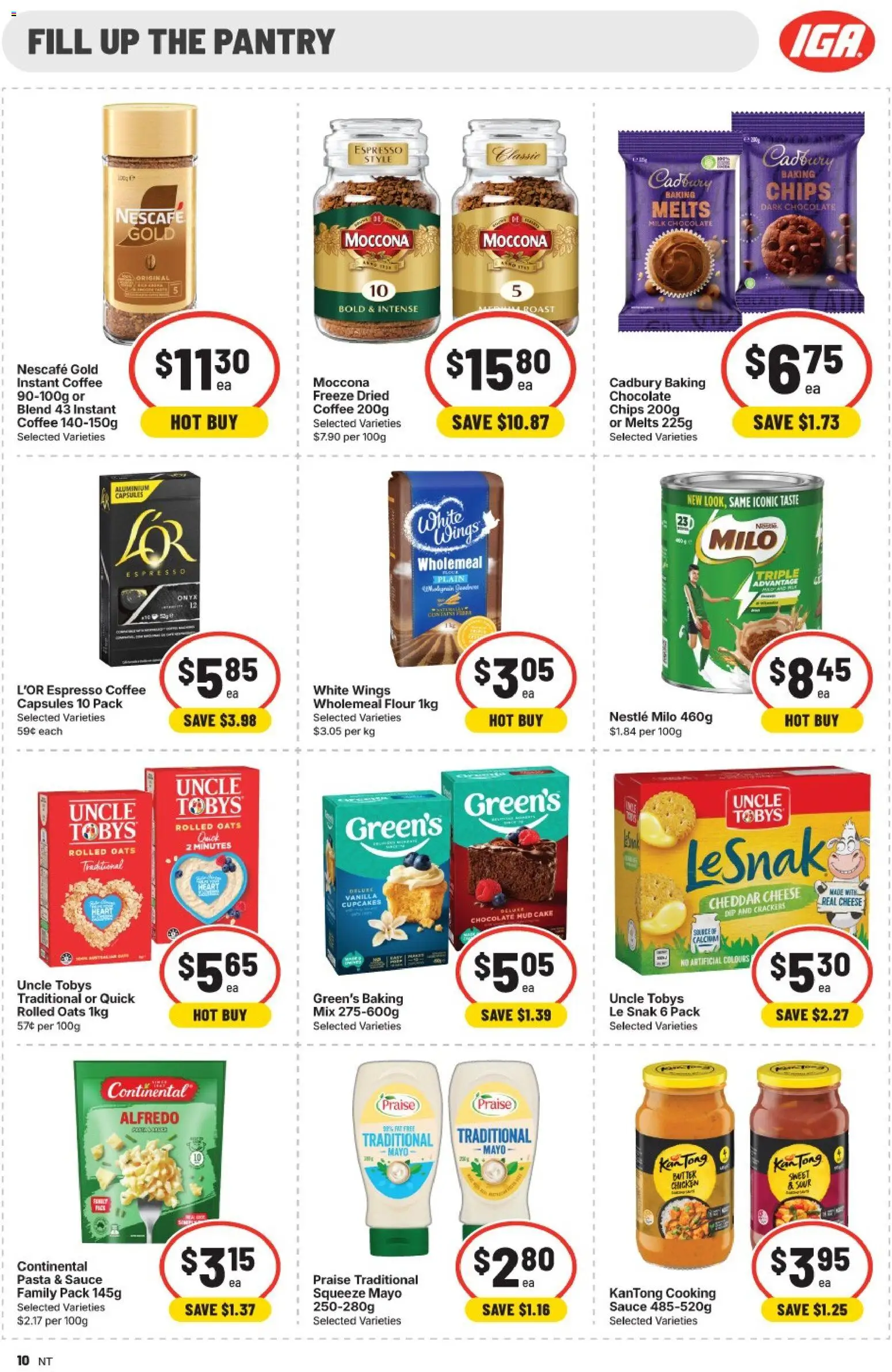 IGA catalogue - valid from 07/10/2026 | Page: 10
