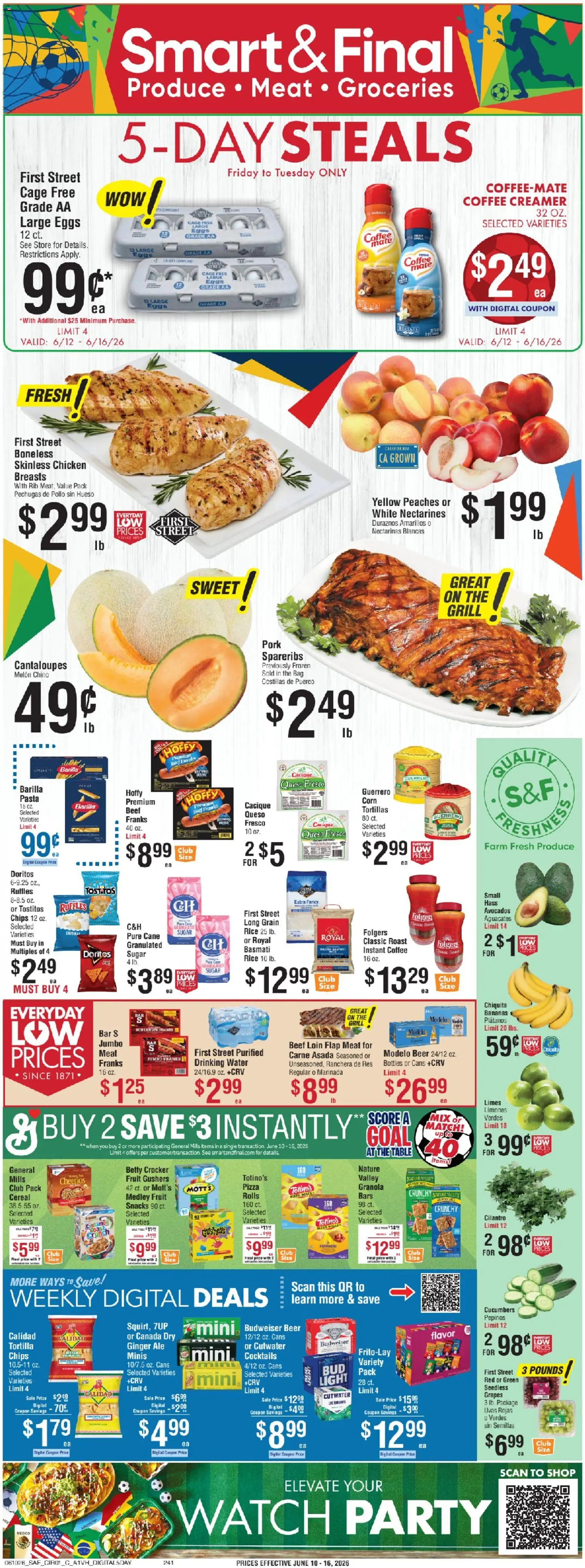 Smart & Final Weekly Ad - valid from 12.06.2026 | Page: 1