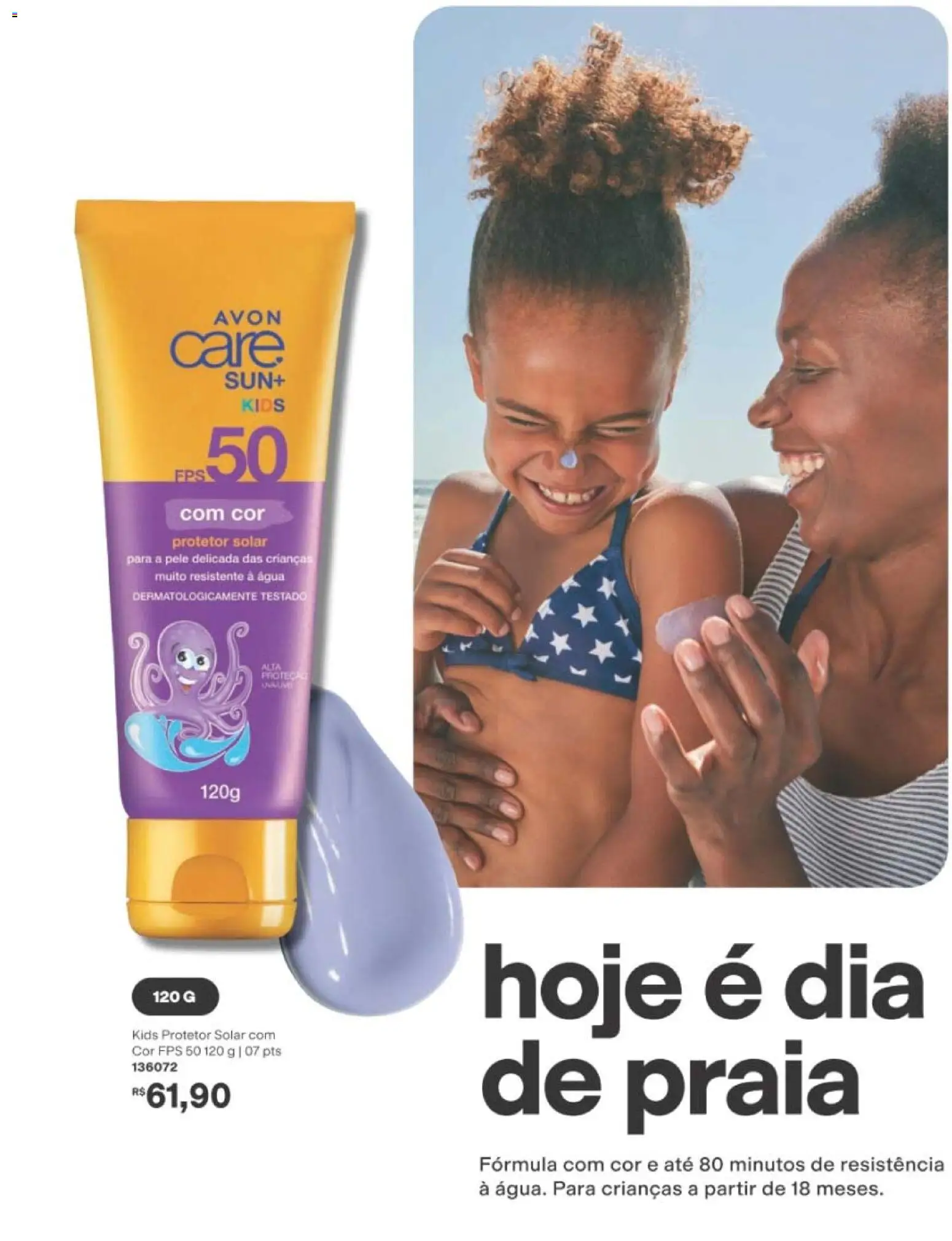Avon Folheto - válido de 01/09/2026 | Página: 161 | Produtos: Protetor solar, Água