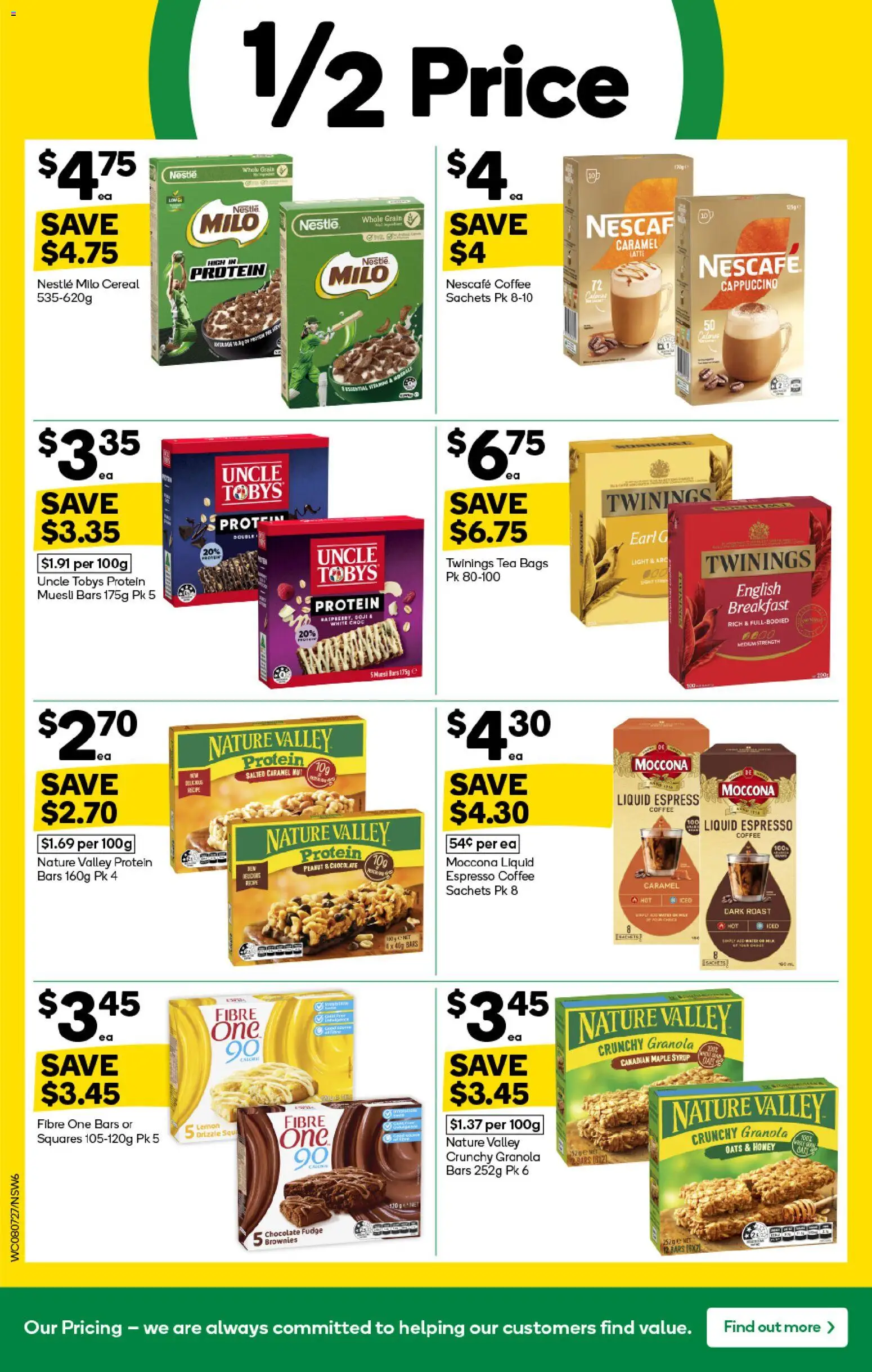 Woolworths catalogue - valid from 08/07/2026 | Page: 6 | Products: Light, Coffee, Honey, Cereal
