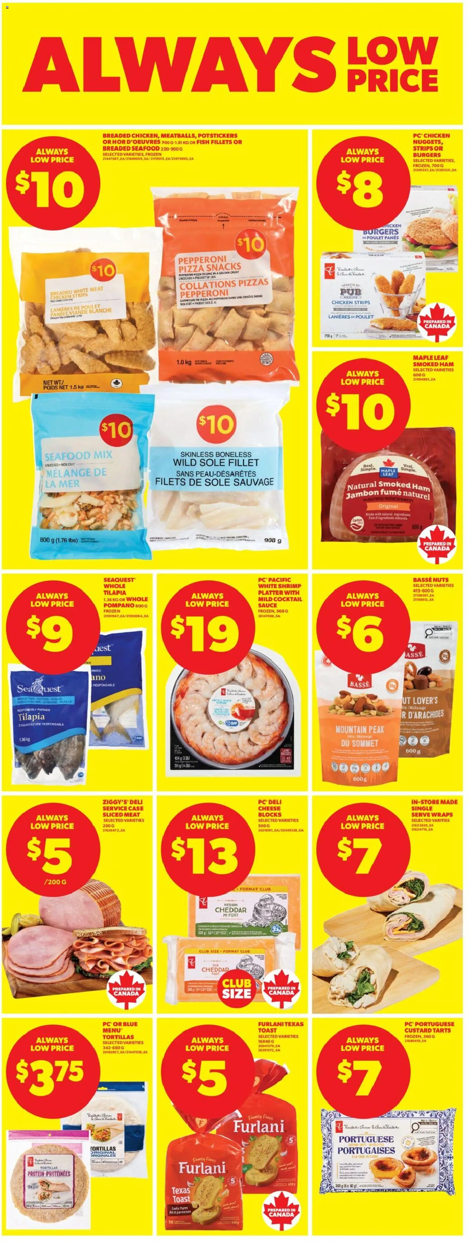 Real Canadian Superstore flyer valid from Jul 23, 2026 | Page: 15 | Products: Fish, Fillet, Tilapia, Snacks