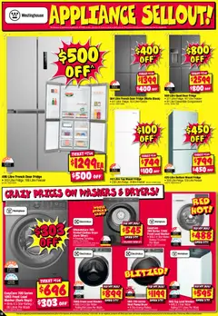 Preview of JB Hi-Fi - Home Appliance Sellout - valid from 18/06/2026 | Page: 12 | Products: Appliance, Freezer, Dryer, Washer