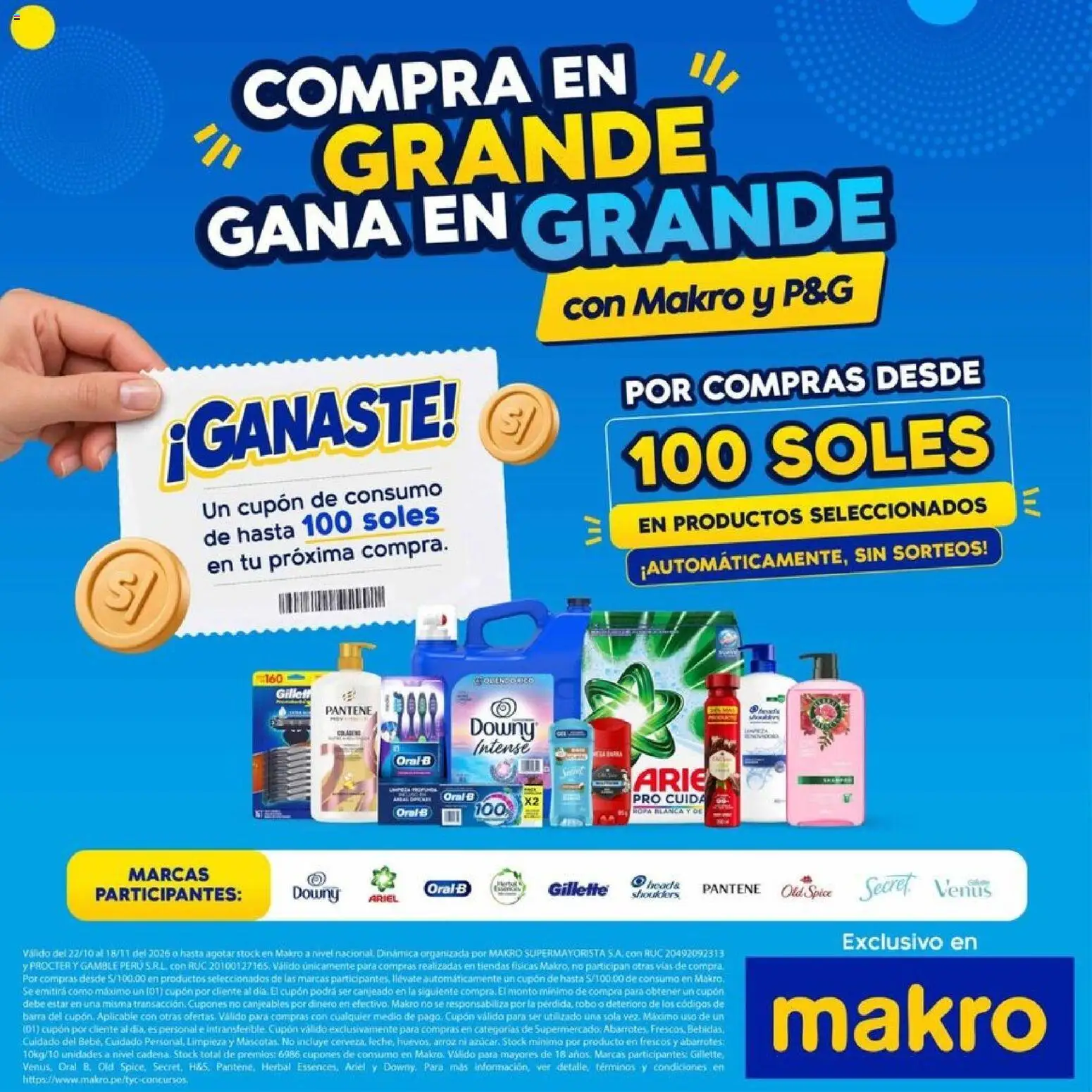 Catálogo Makro válido desde 29/10/2026 | Página: 22