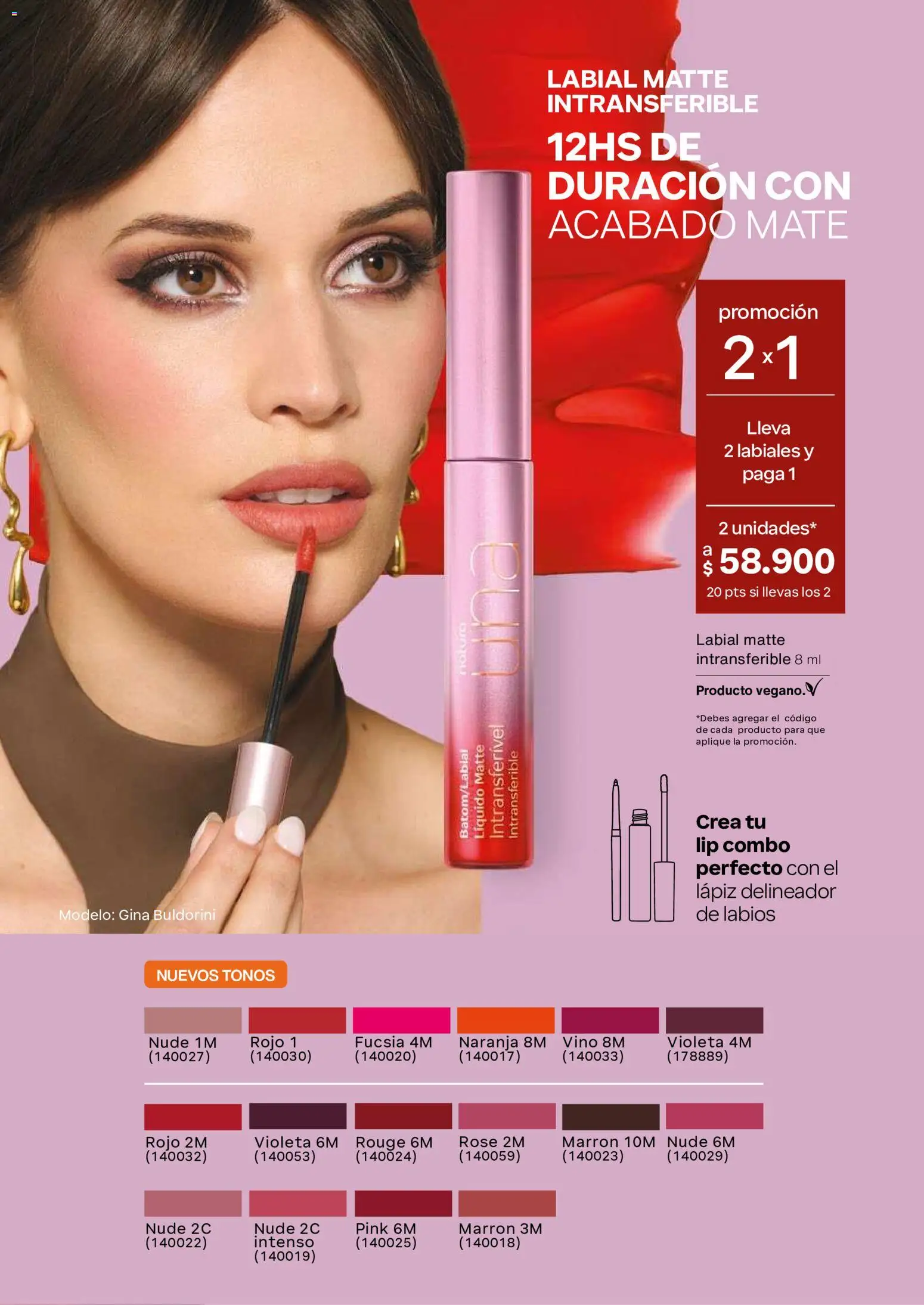 Natura revista - valida desde el 01/07/2026 | Página: 67 | Productos: Delineador, Vino