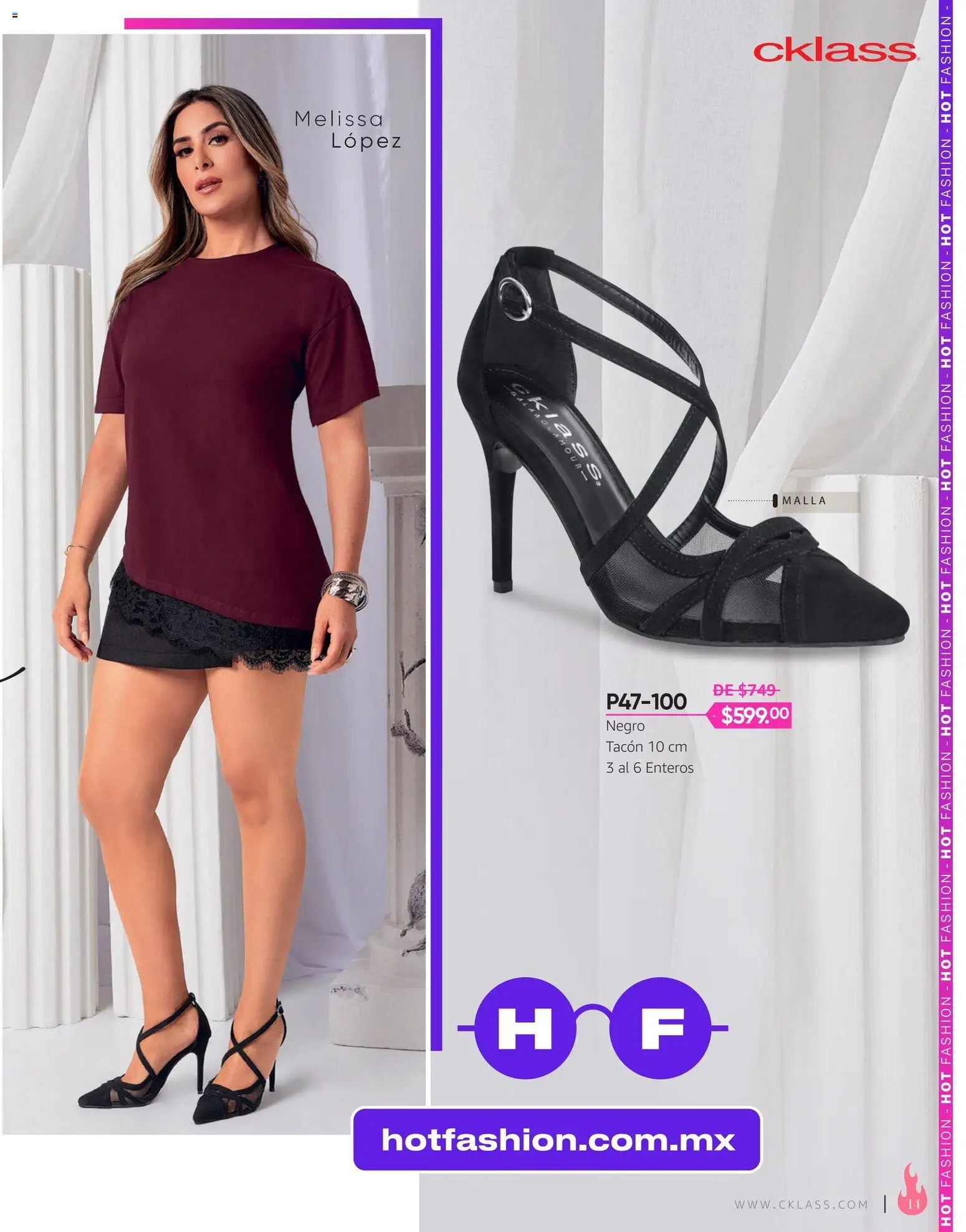 Nuevas ofertas de Cklass válidas en toda la República Mexicana desde el 03/08/2026. ¡Encuentra las mejores ofertas en Cklass catálogo Hot Fashion Ropa! | Página: 96 | Productos: Malla