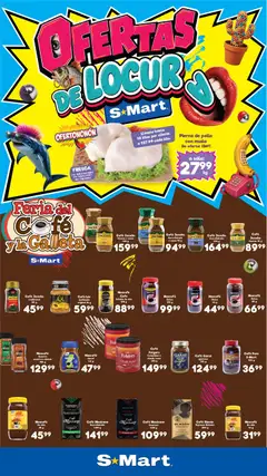 Vista previa de S-Mart folleto Ofertas de feria Matamoros, Nuevo Laredo, Reynosa, nuevo folleto de la tienda, válido en México a partir del 09/10/2026