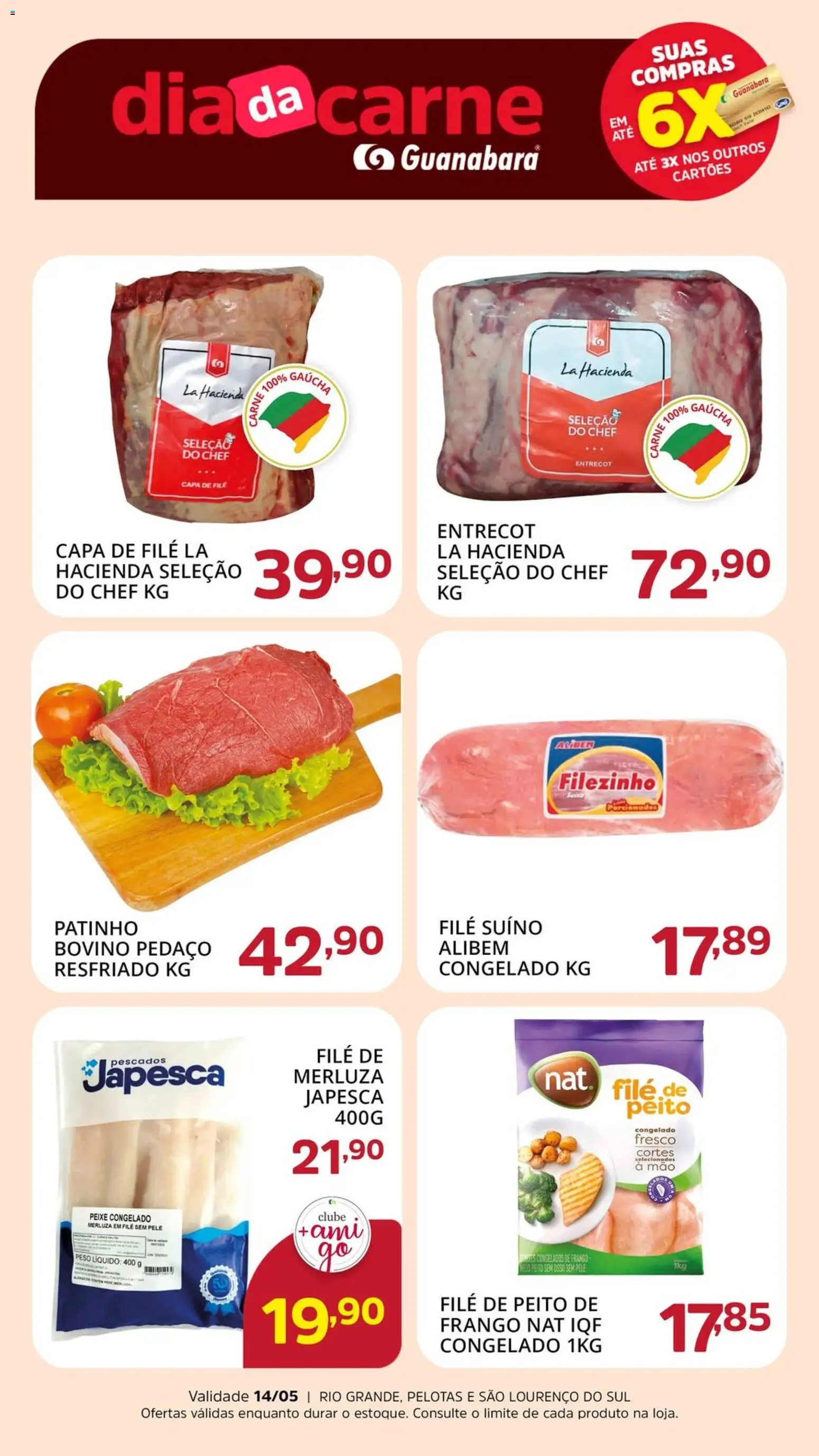 Supermercado Guanabara Folheto - válido de 14.05.2026 | Página: 1