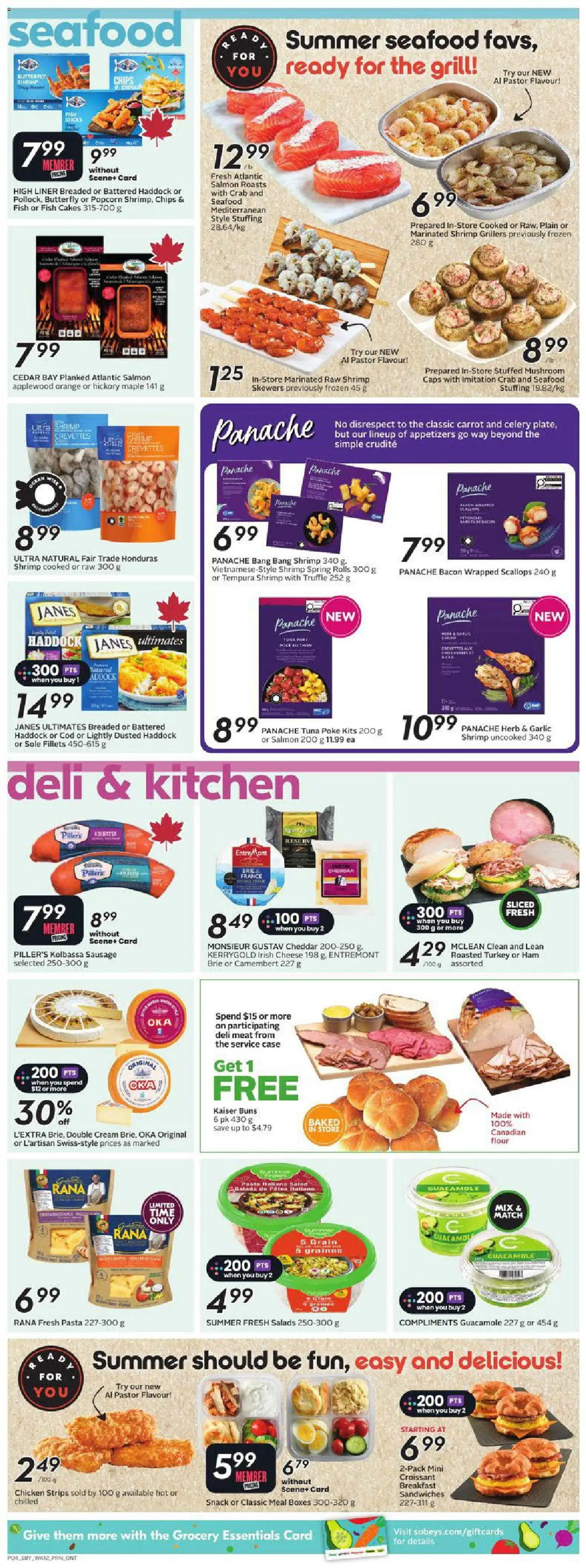 Sobeys flyer valid from Jul 16, 2026 | Page: 7 | Products: Carrot, Case, Cheese, Ham