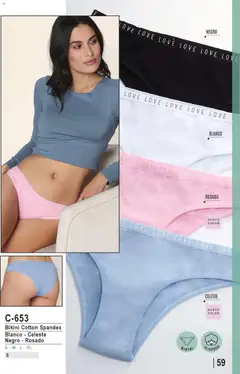 Ofertas Lady Genny válido desde el 09.02.2026 | Página: 61 | Productos: Algodón, Bikini