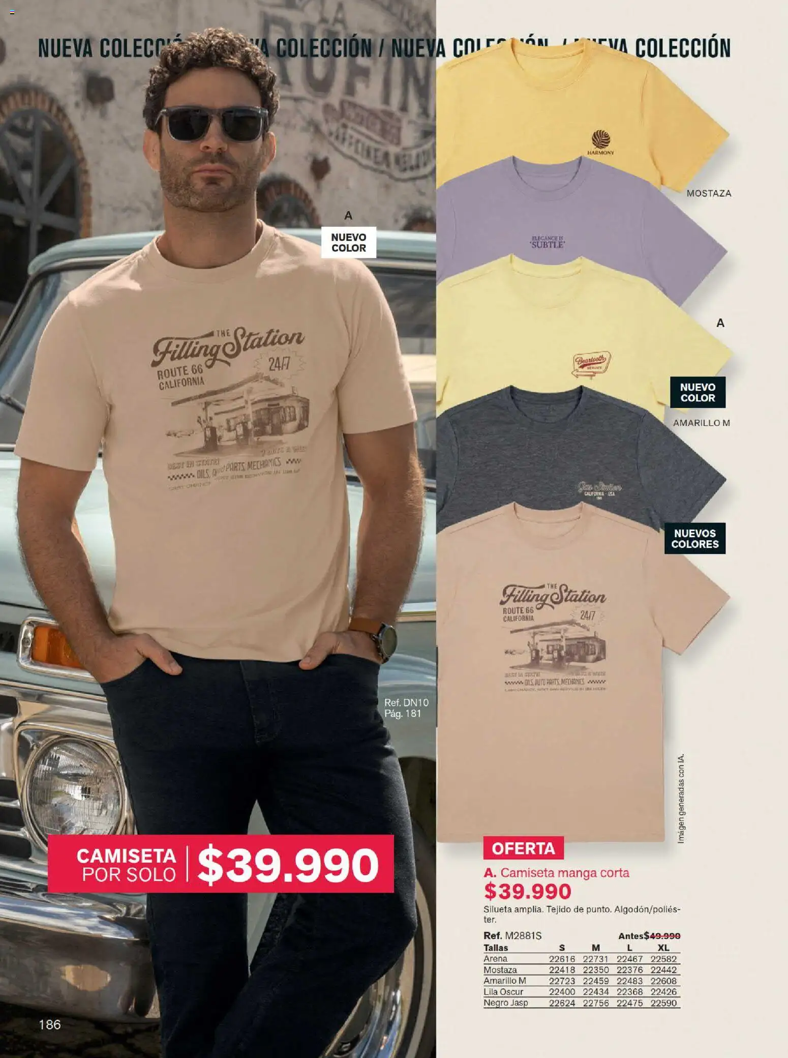 Leonisa revista - valida desde el 15/07/2026 | Página: 186 | Productos: Camiseta, Mostaza