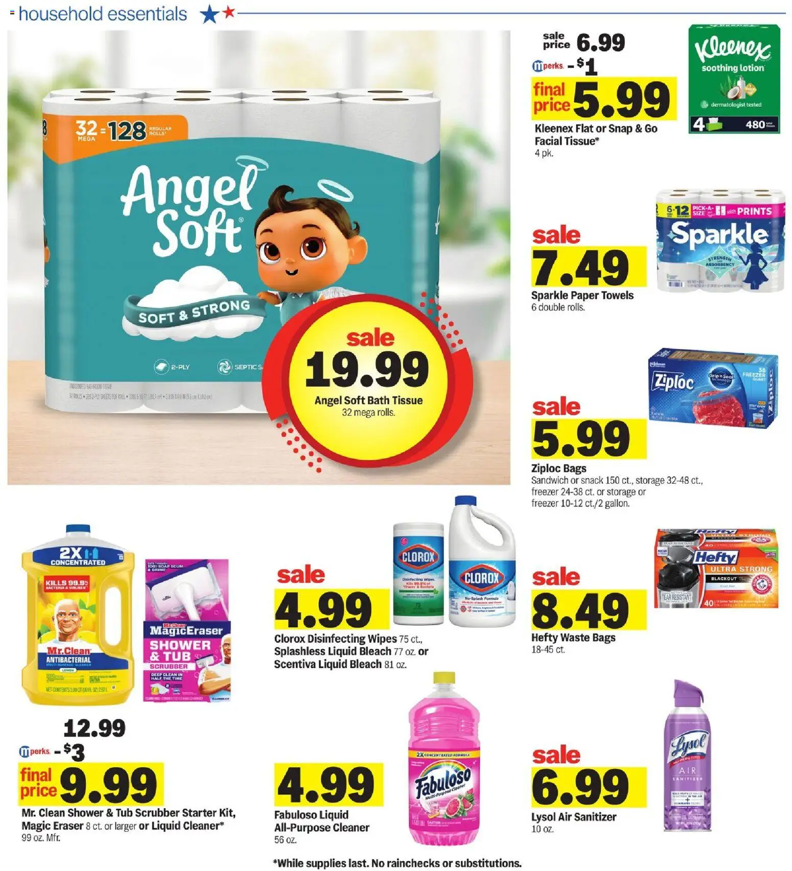 Meijer Weekly Ad - valid from 07/29/2026 | Page: 28 | Products: Eraser, Bath, Soap, Starter