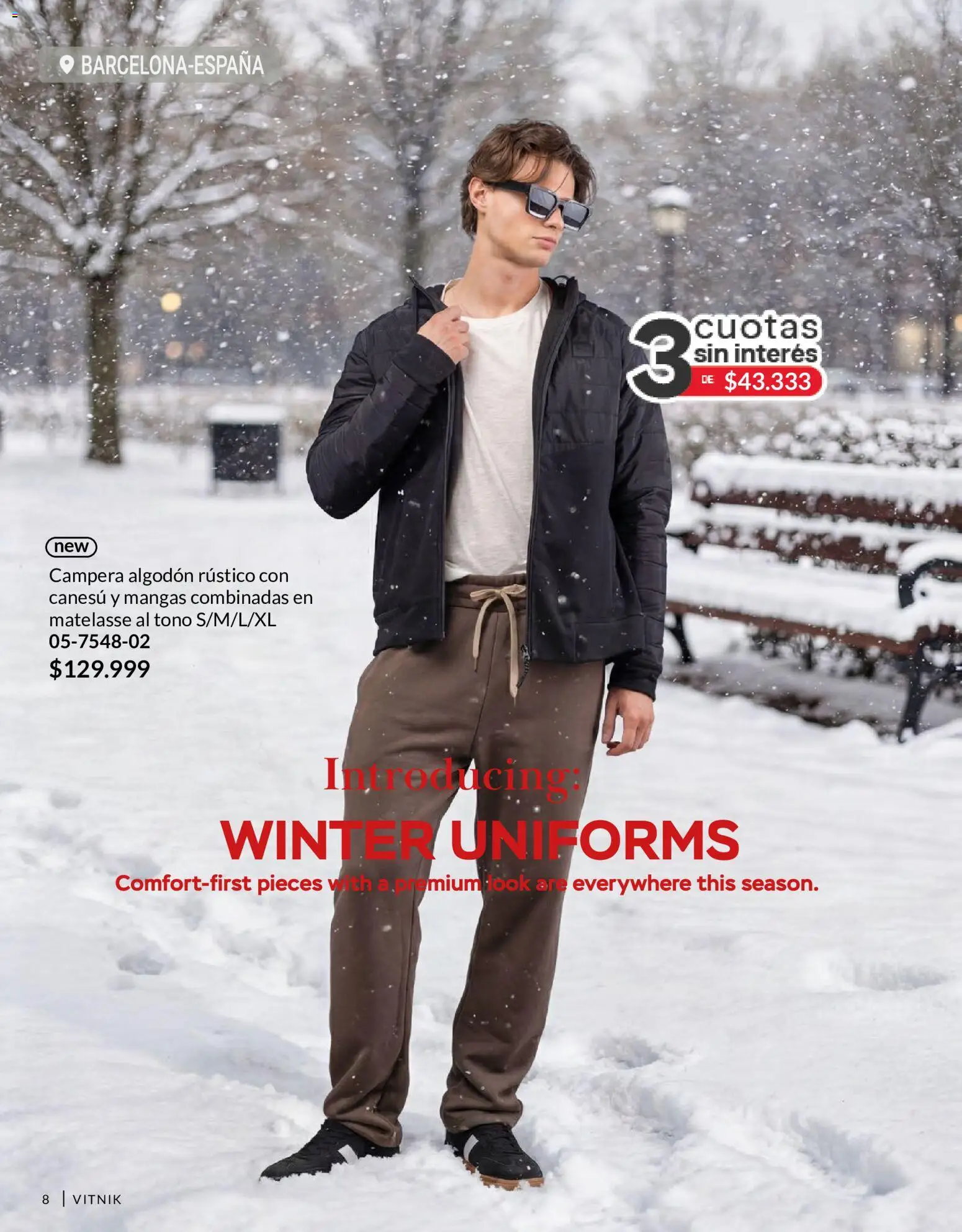 Vitnik - Hombre │ válido desde el 01.05.2026 | Página: 8 | Productos: Algodón, Campera