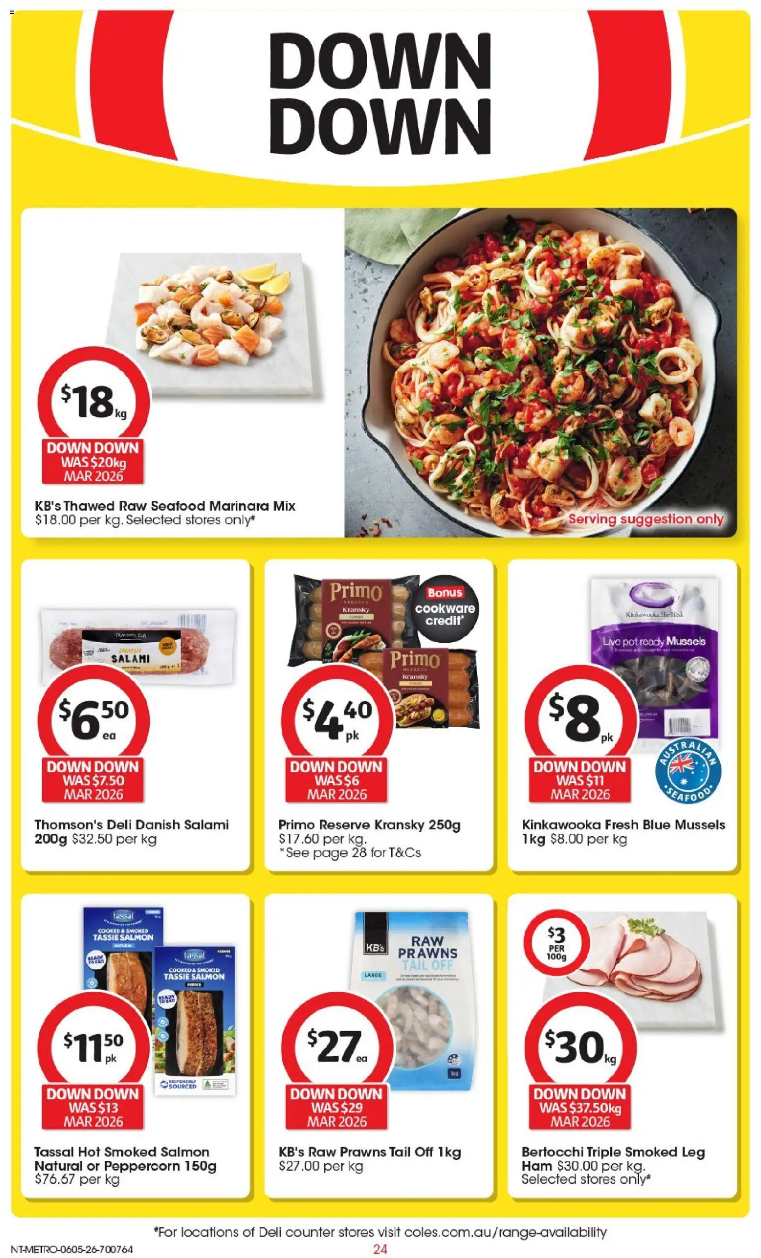 Coles catalogue - valid from 06.05.2026 | Page: 25 | Products: Bread, Cream, Fridge, Bakery