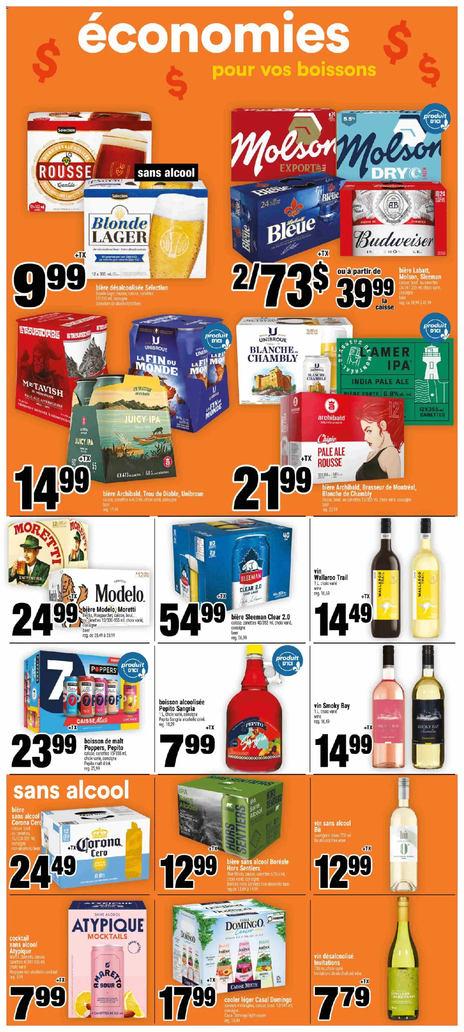 Super C flyer valid from Sep 3, 2026 | Page: 16 | Products: Lemonade, Cocktail, Wine, Beer