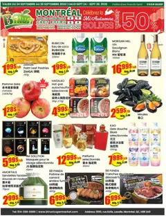 Preview of Btrust Supermarket weekly flyer - Montreal from shop Btrust Supermarket valid from Sep 24, 2026